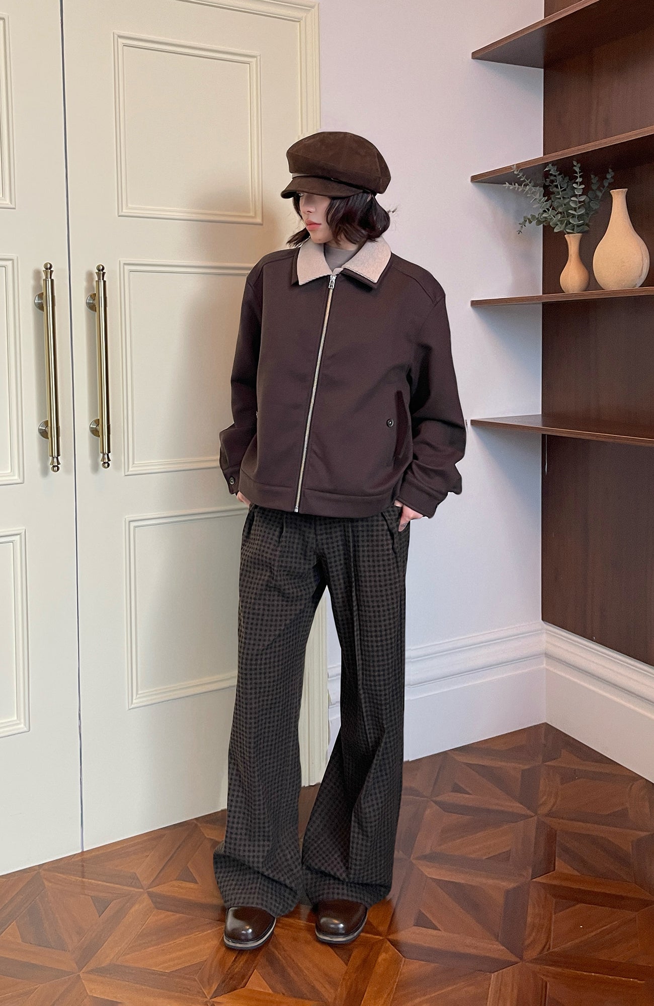 OKAYTHXBYE Faux-Layer Knit-Inset Jacket, premium urban and streetwear designers apparel on PROJECTISR.com, OKAYTHXBYE