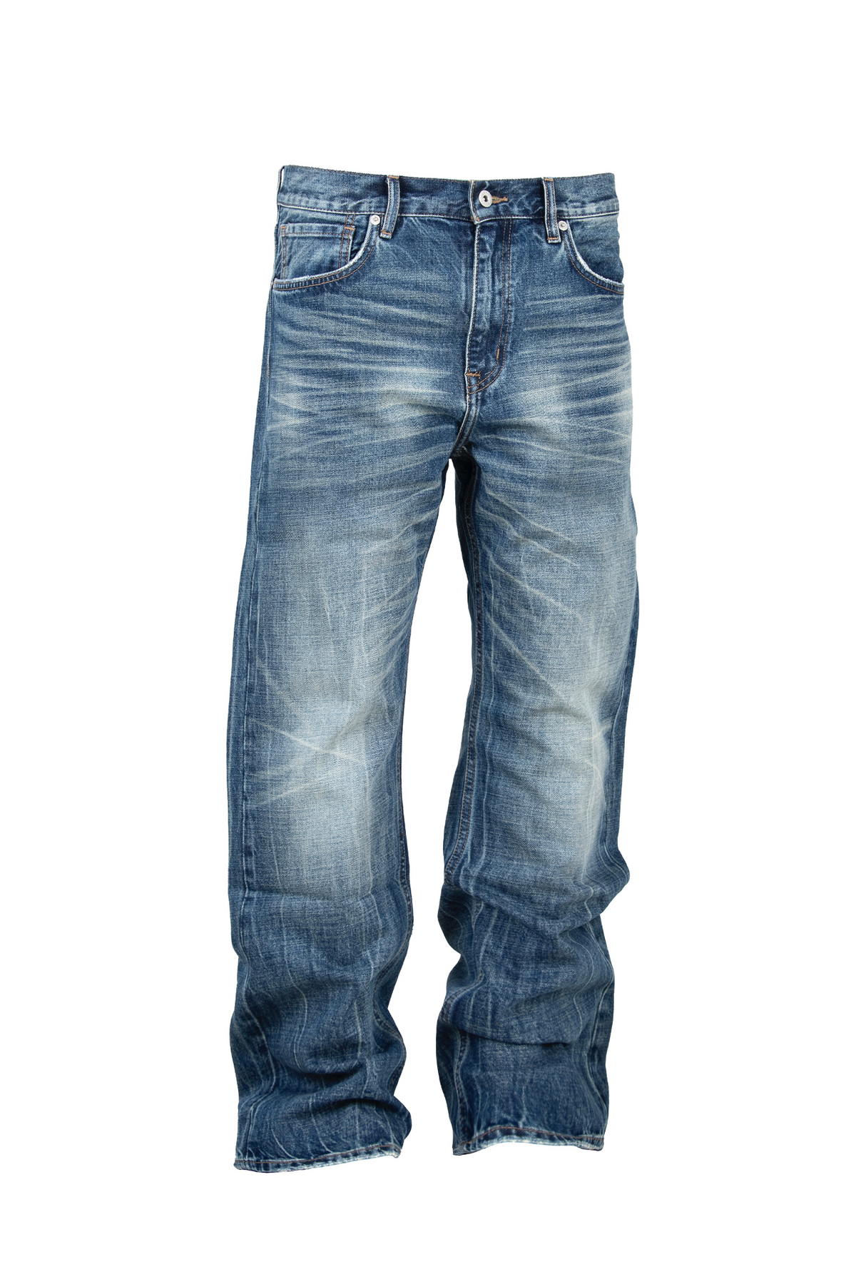 ZWDH Classic Washed Straight-Leg Jeans