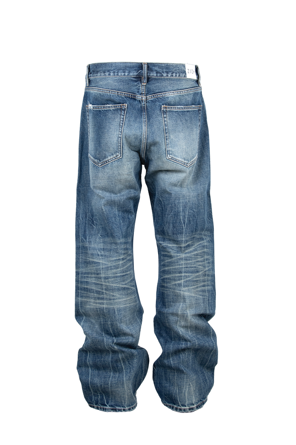 ZWDH Classic Washed Straight-Leg Jeans