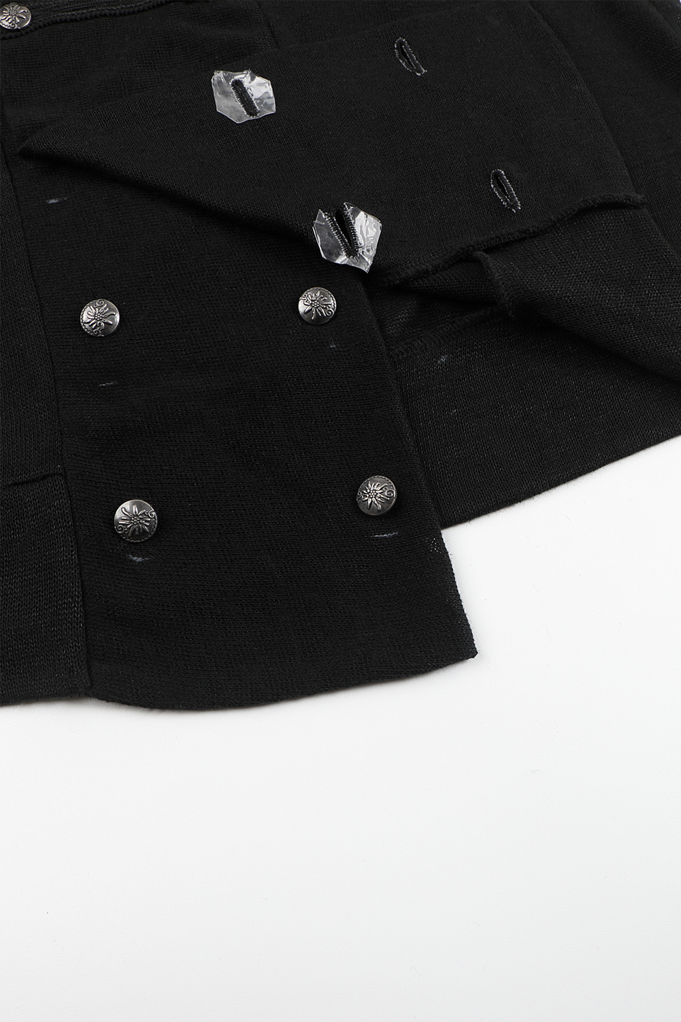 WHISTLEHUNTER Military Tape-Trim Hooded Cardigan, premium urban and streetwear designers apparel on PROJECTISR.com, WHISTLEHUNTER