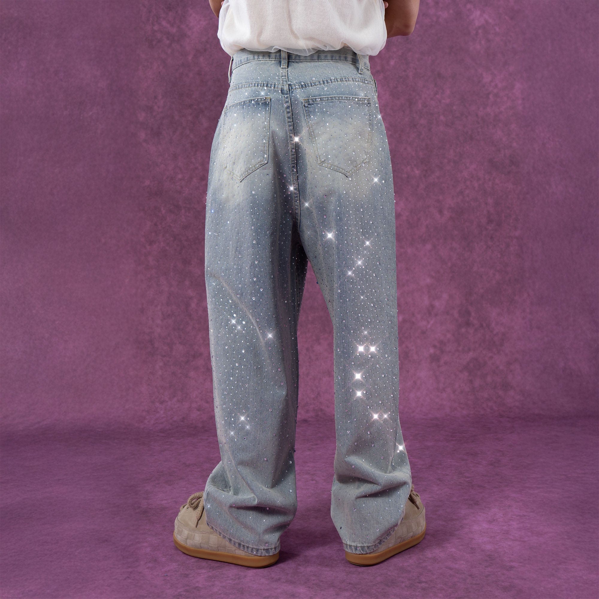 CLP Diamond Washed Straight-Leg Jeans, premium urban and streetwear designers apparel on PROJECTISR.com, CLP