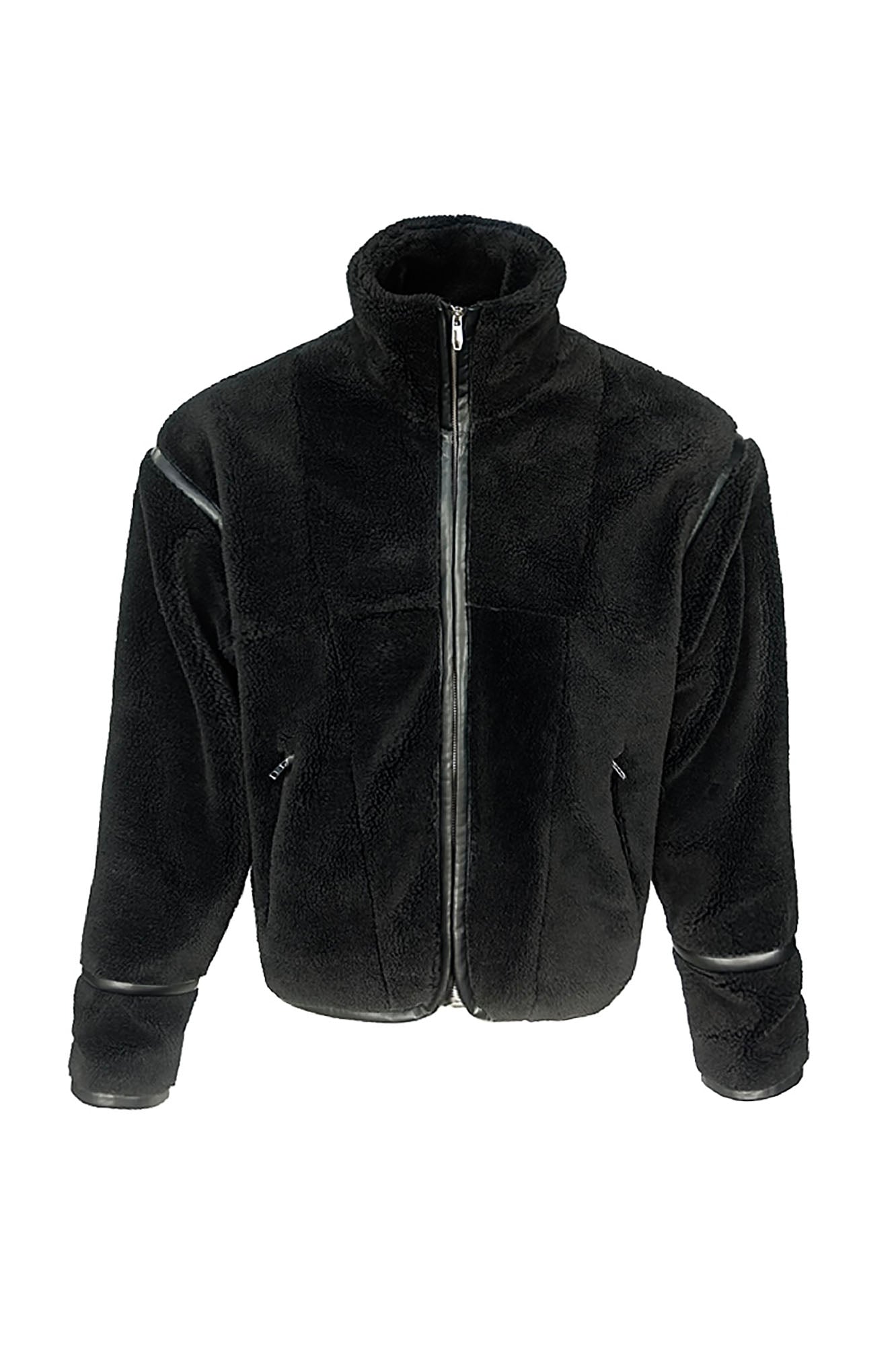 SSIN7 Panel High-Neck Fleece Jacket