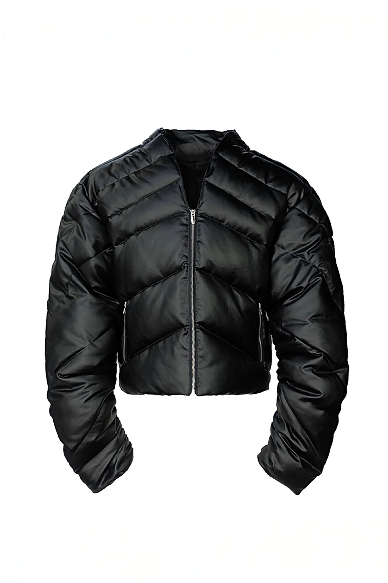 SSIN7 Waxed Chevron Down Jacket