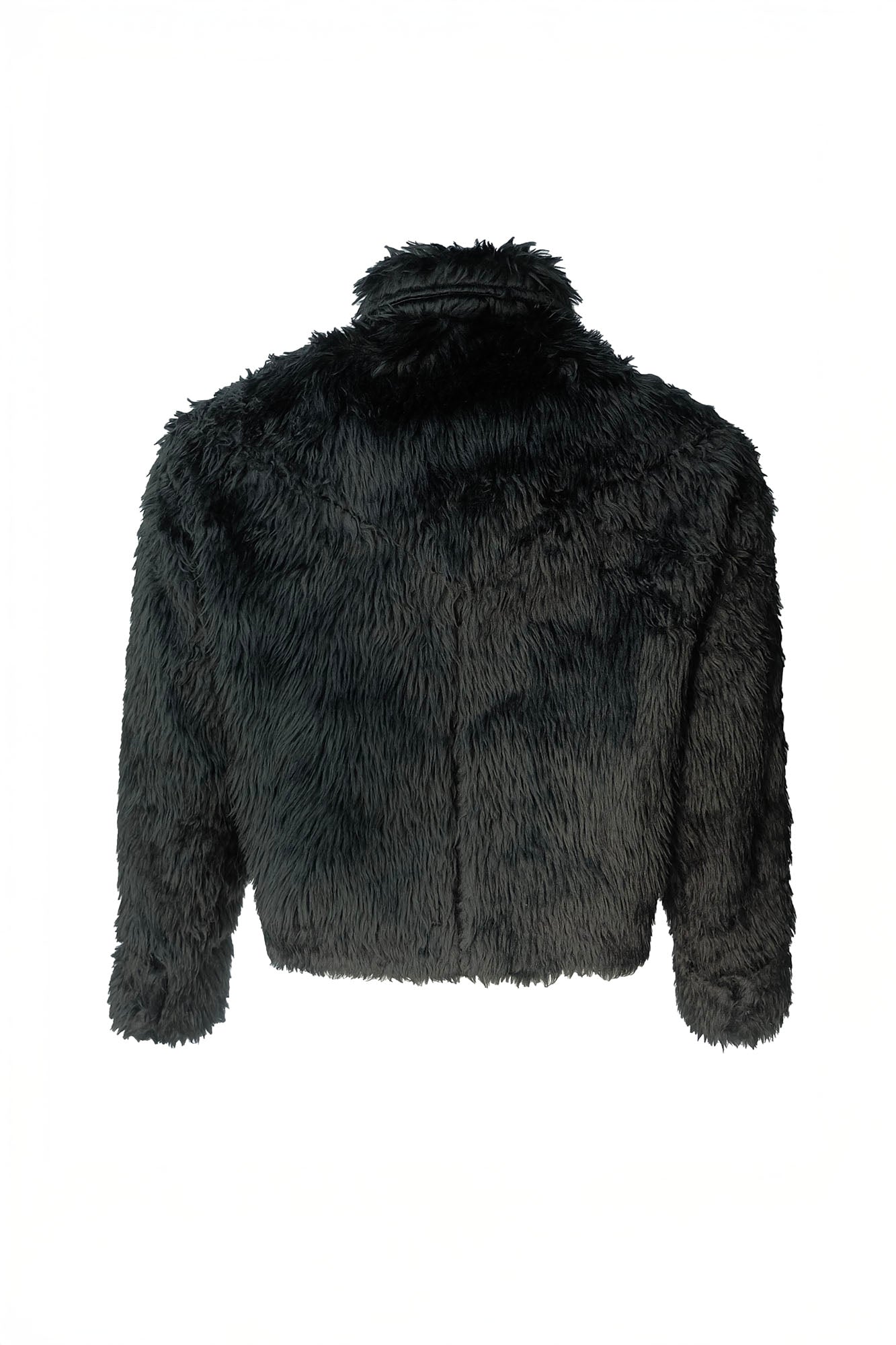 SSIN7 Feral Fuzzy Faux Fur Jacket