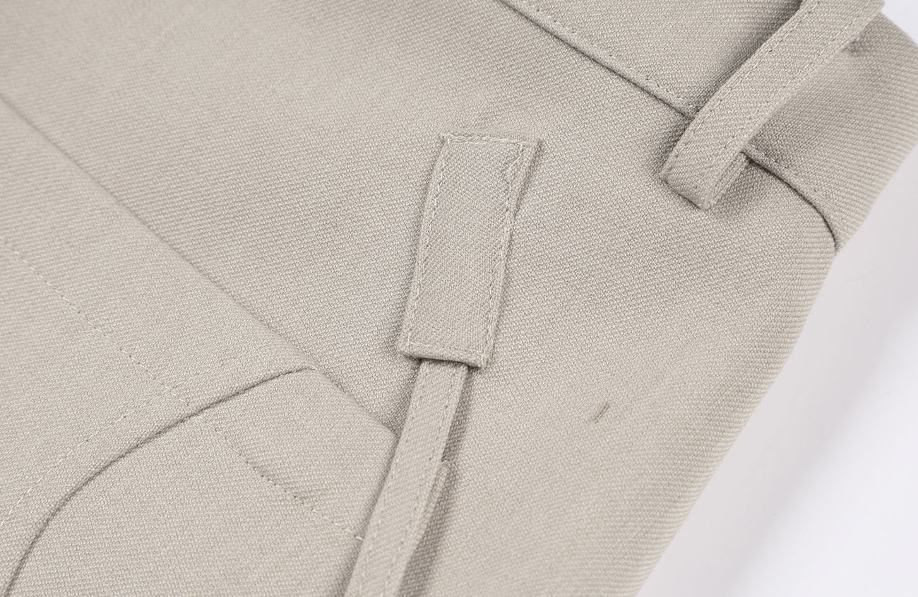2000RSK Paneled Button-Fly Straight-Leg Trousers