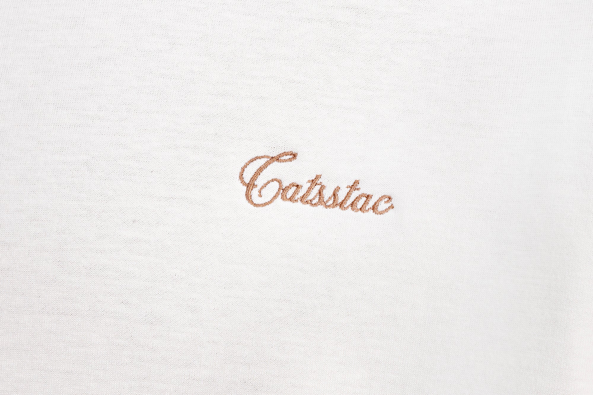CATSSTAC Essential Embroidered LOGO Zip-Up Hoodie