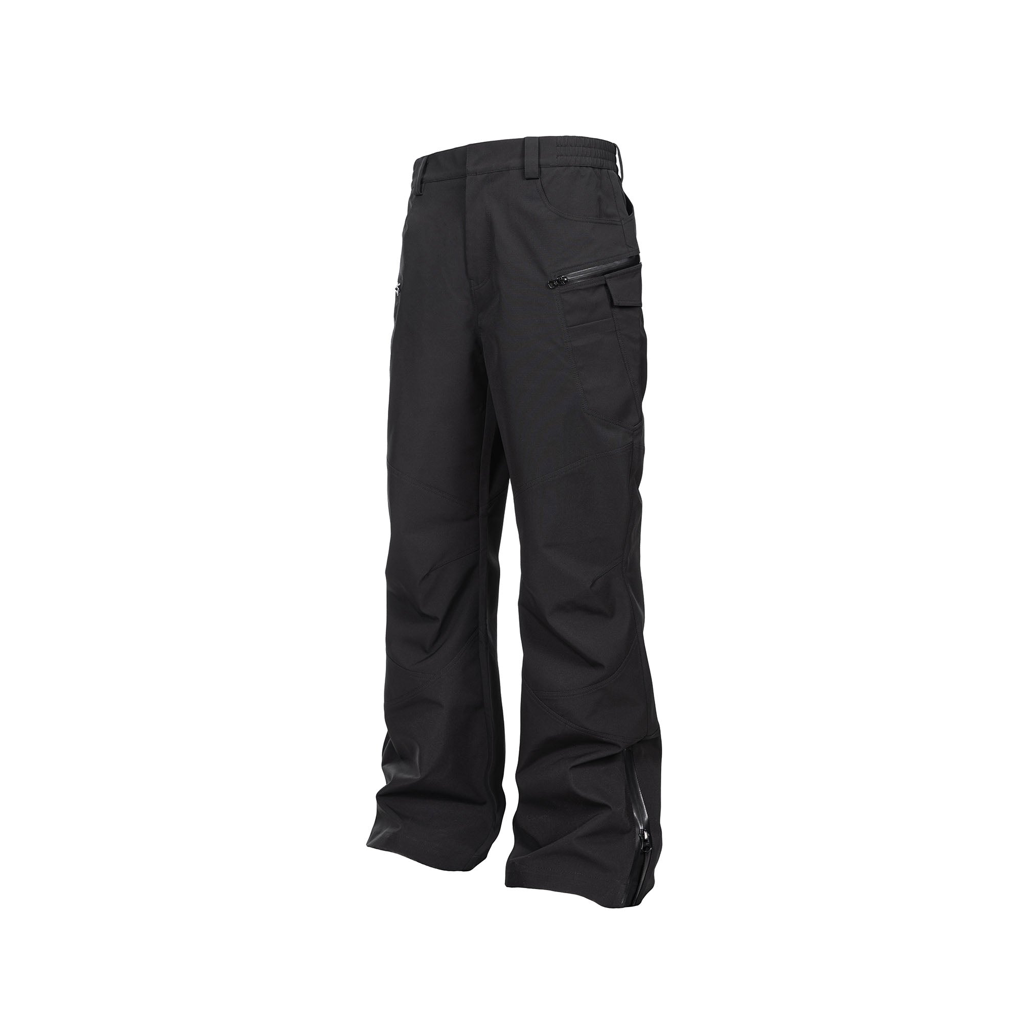 CATSSTAC Tech Panel Zip-Hem Waterproof Pants, premium urban and streetwear designers apparel on PROJECTISR.com, CATSSTAC