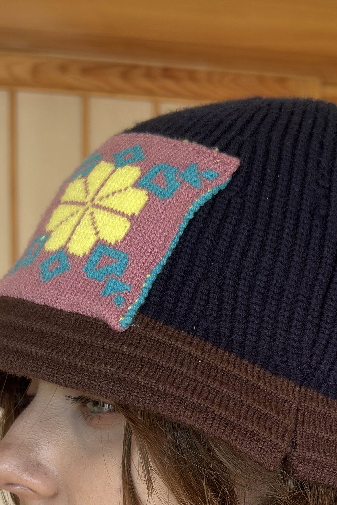MIICHOUS Edelweiss Knitted Bucket Hat, premium urban and streetwear designers apparel on PROJECTISR.com, Miichous