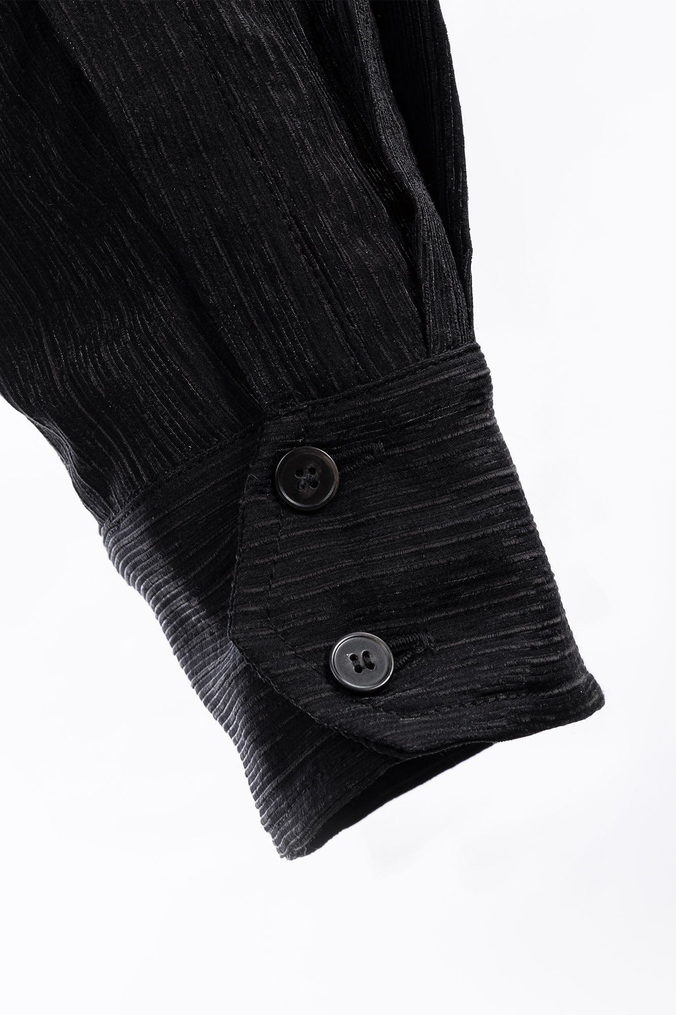 CATSSTAC Crinkled Asymmetrical Paneled Shirt, premium urban and streetwear designers apparel on PROJECTISR.com, CATSSTAC