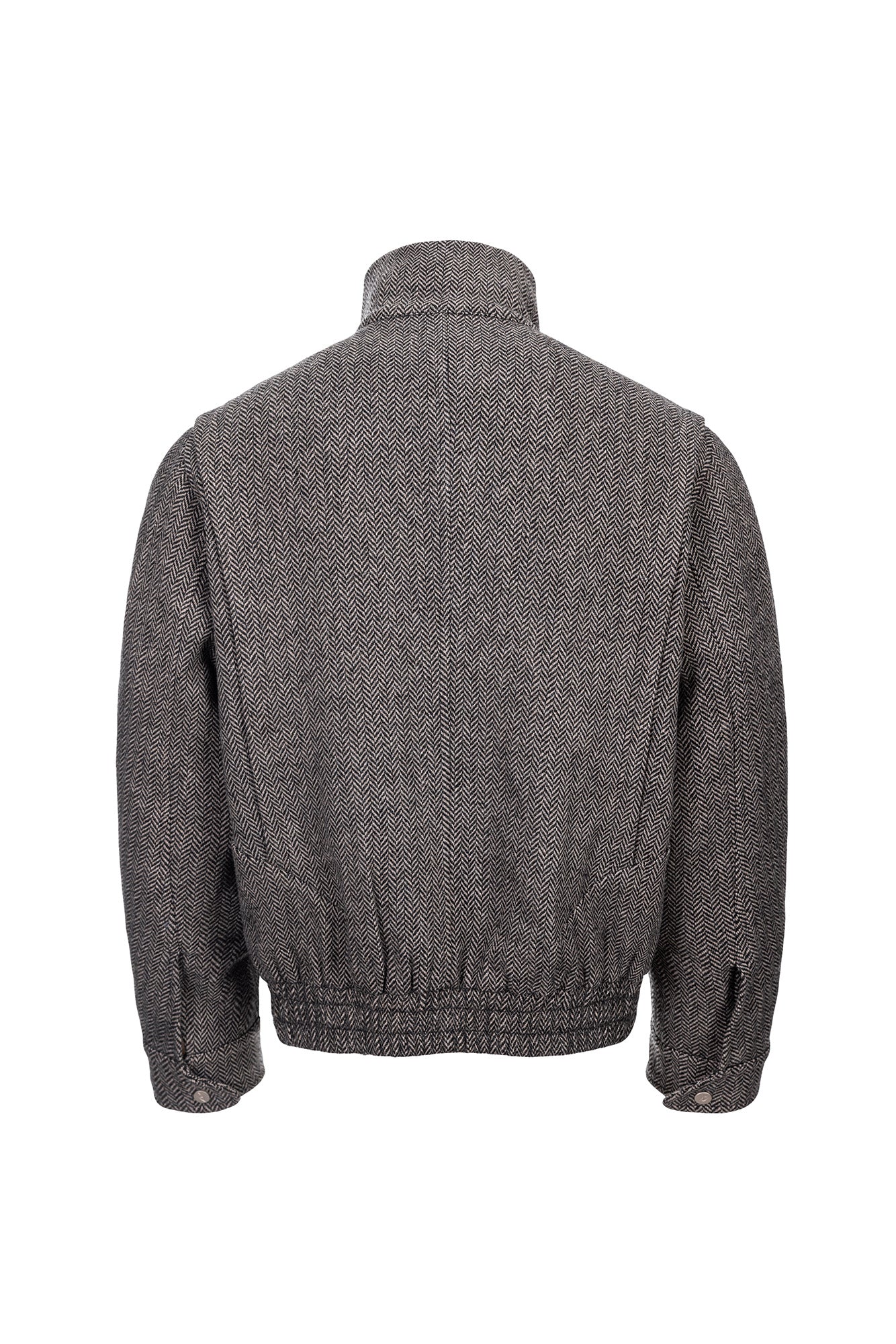 CATSSTAC Herringbone Wool-Blend Stand Collar Jacket, premium urban and streetwear designers apparel on PROJECTISR.com, CATSSTAC
