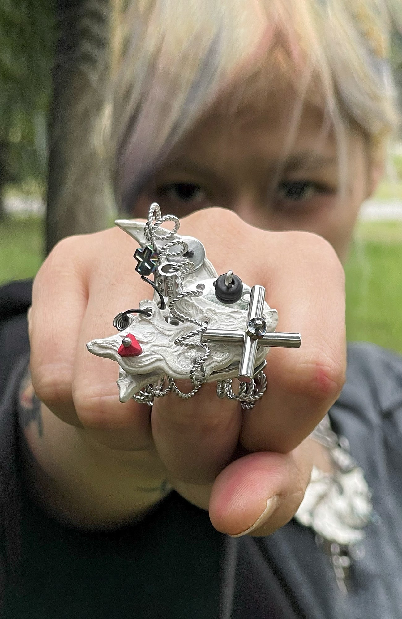 ILLUSORY × YBDX ZHAXii Tribal-Mechancial Ring