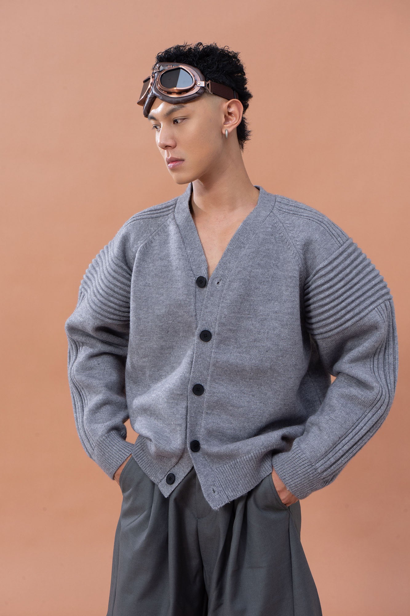 CLP Modern V-Neck Cardigan