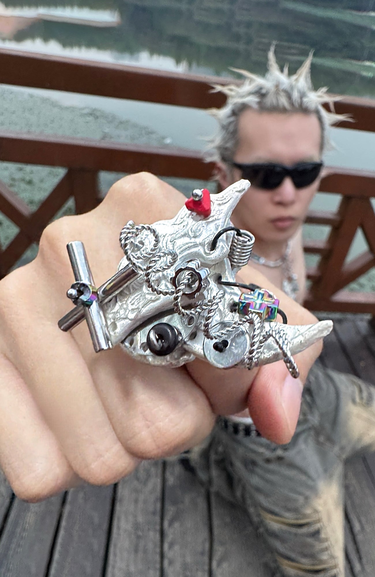 ILLUSORY × YBDX ZHAXii Tribal-Mechancial Ring