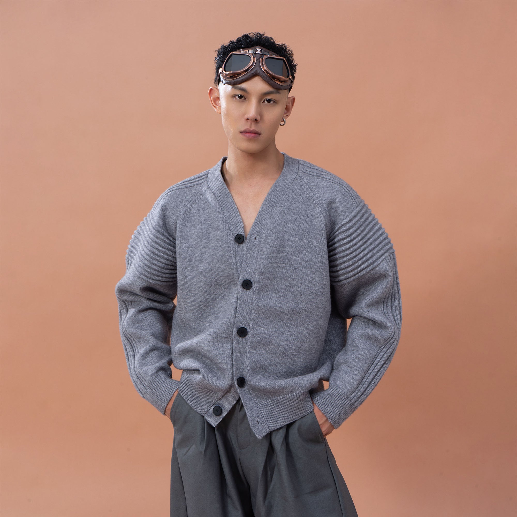 CLP Modern V-Neck Cardigan