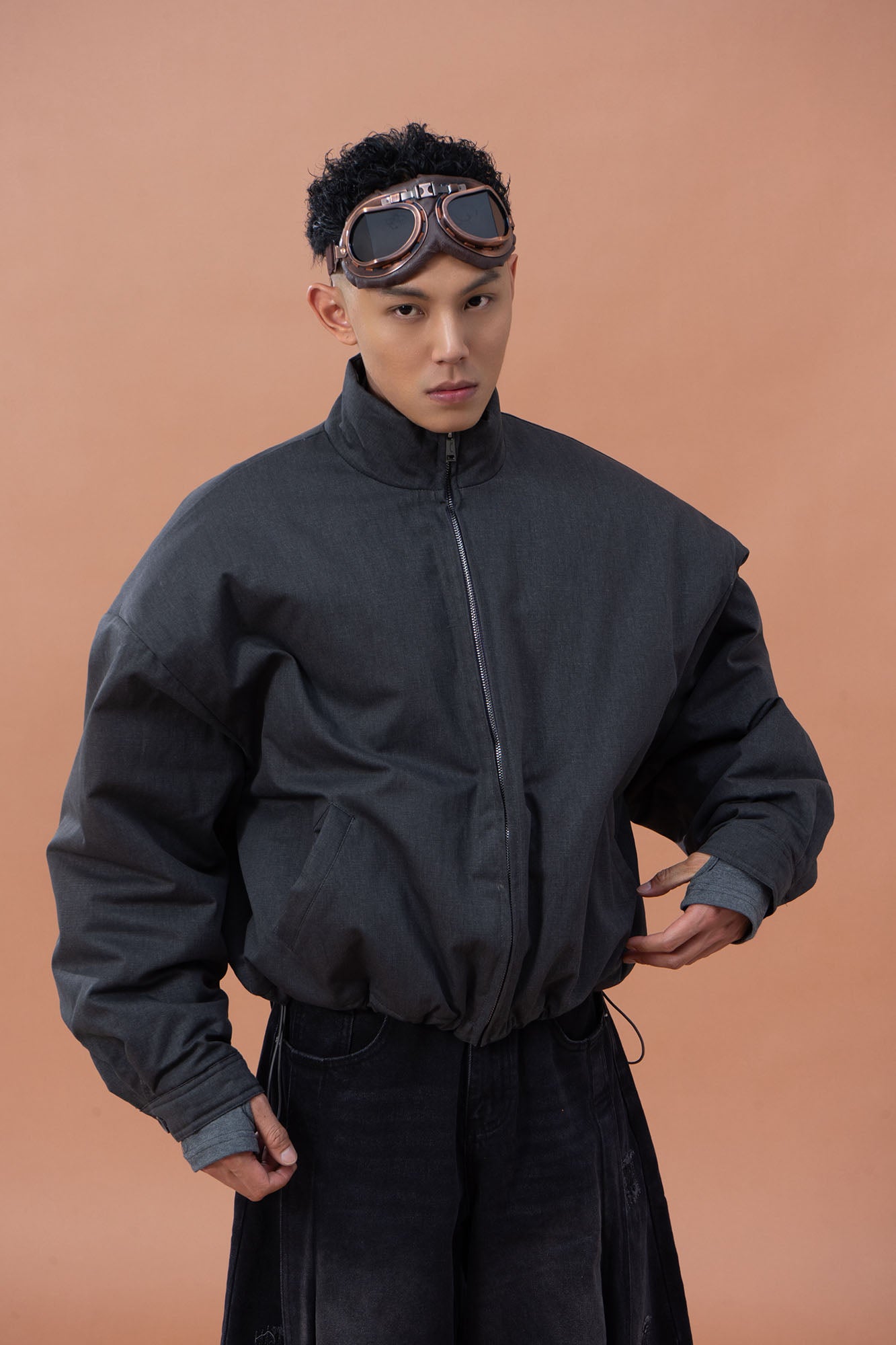 CLP Modern Cropped Puffer Jacket
