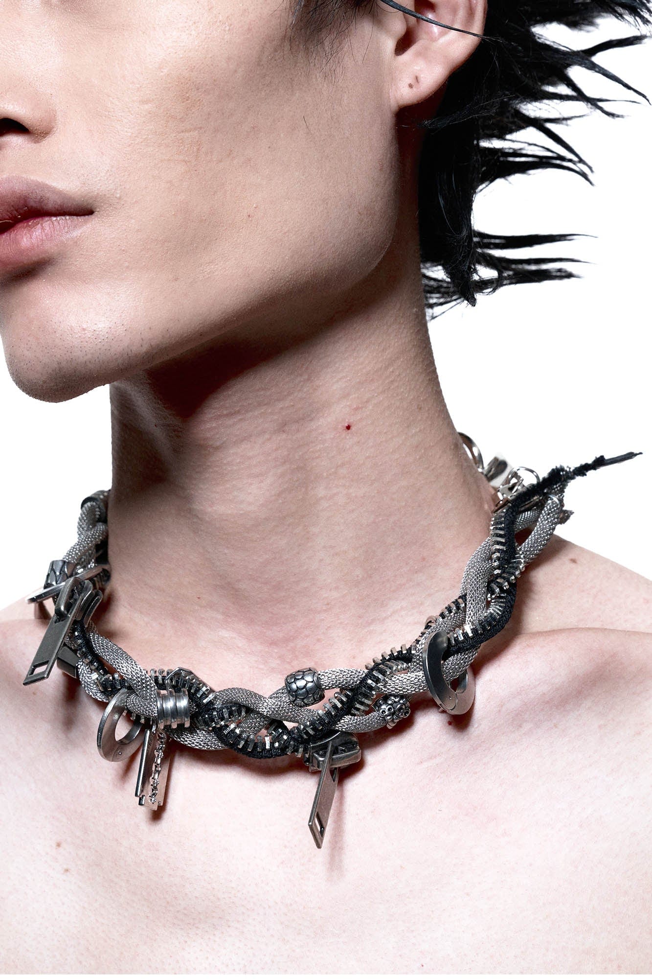 ILLUSORY The Devour Coil Necklace, premium urban and streetwear designers apparel on PROJECTISR.com, ILLUSORY