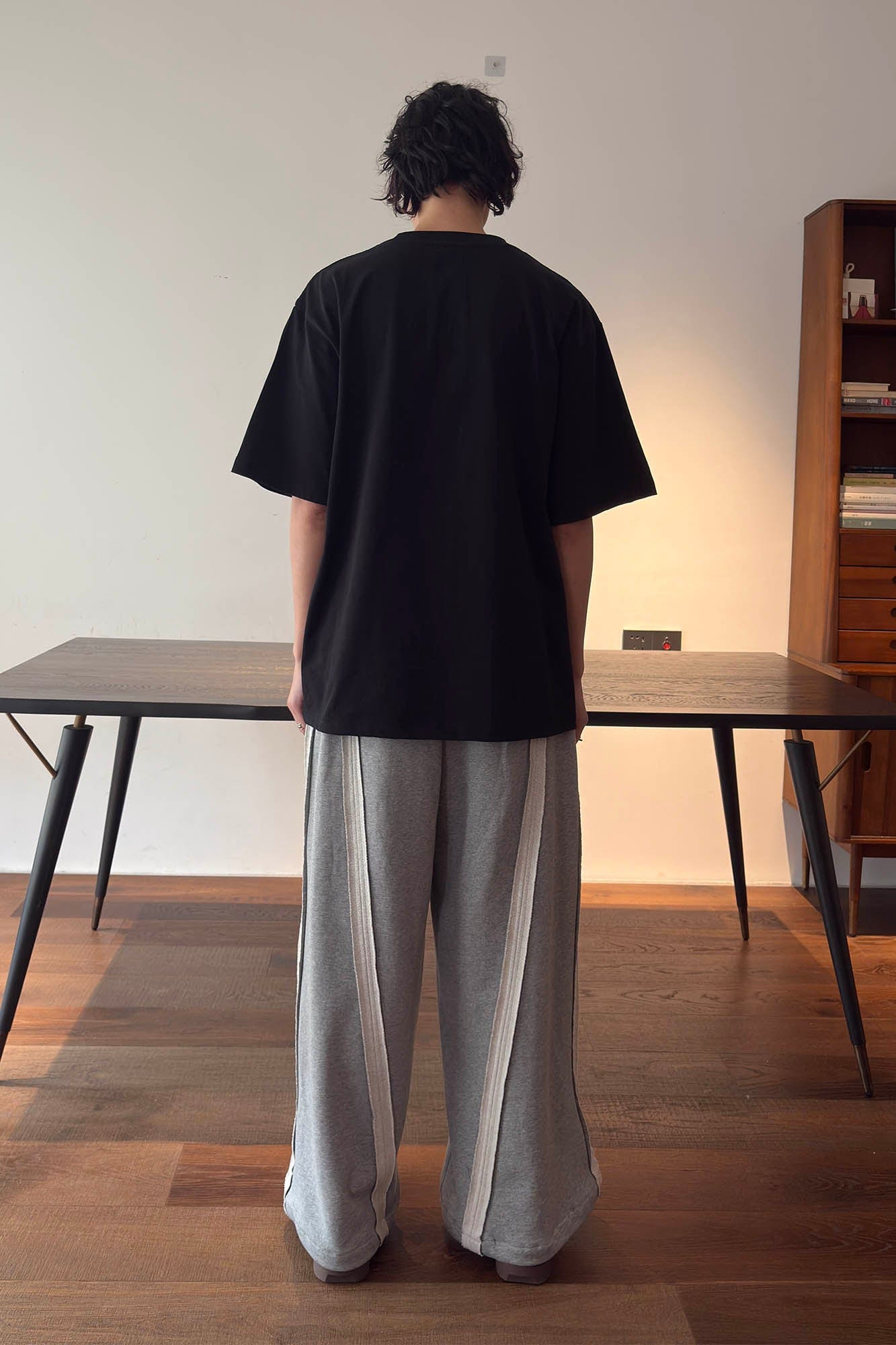 MIICHOUS Frayed Spliced Elastic Pants, premium urban and streetwear designers apparel on PROJECTISR.com, Miichous