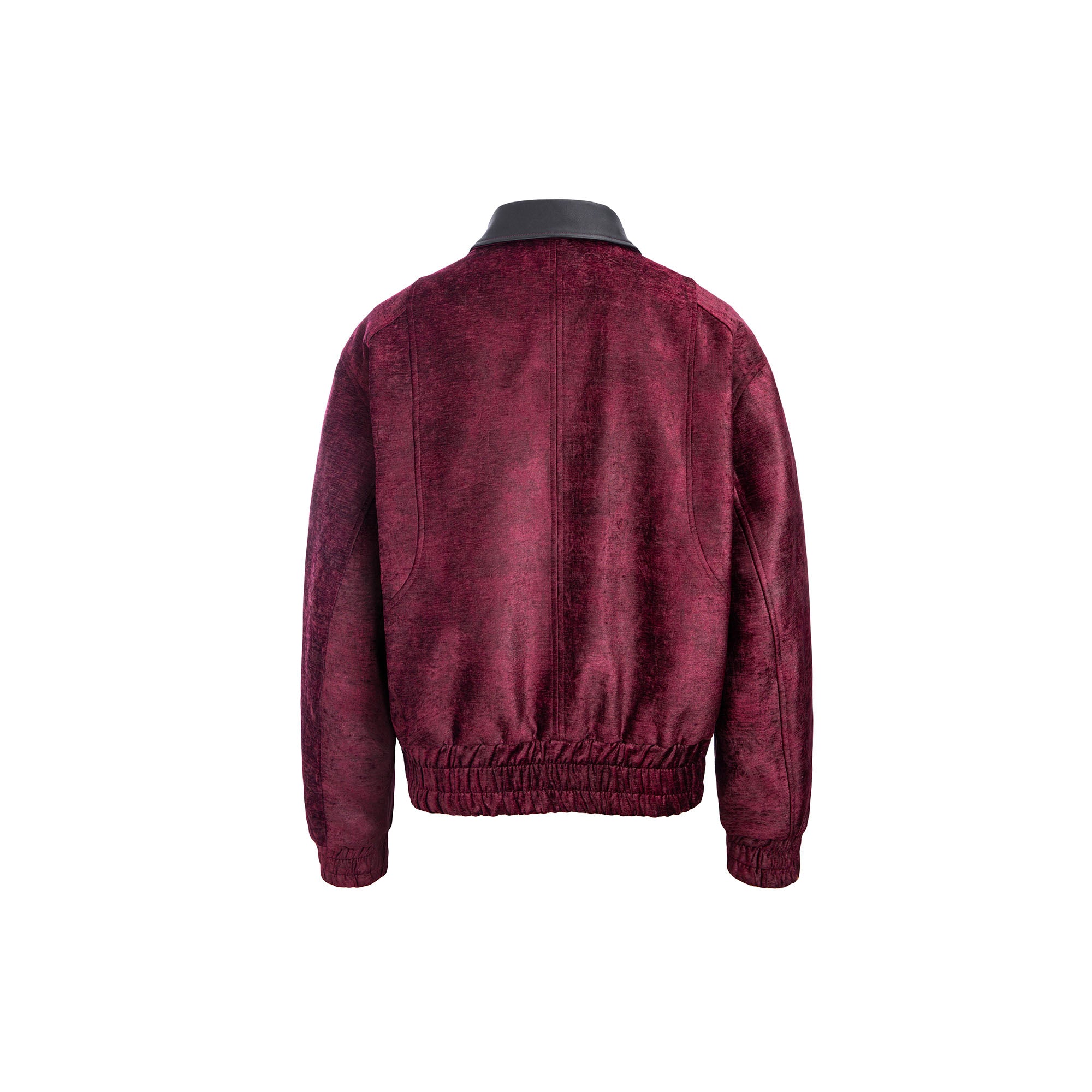 CATSSTAC Velvet Leather-Collar Elastic Jacket, premium urban and streetwear designers apparel on PROJECTISR.com, CATSSTAC