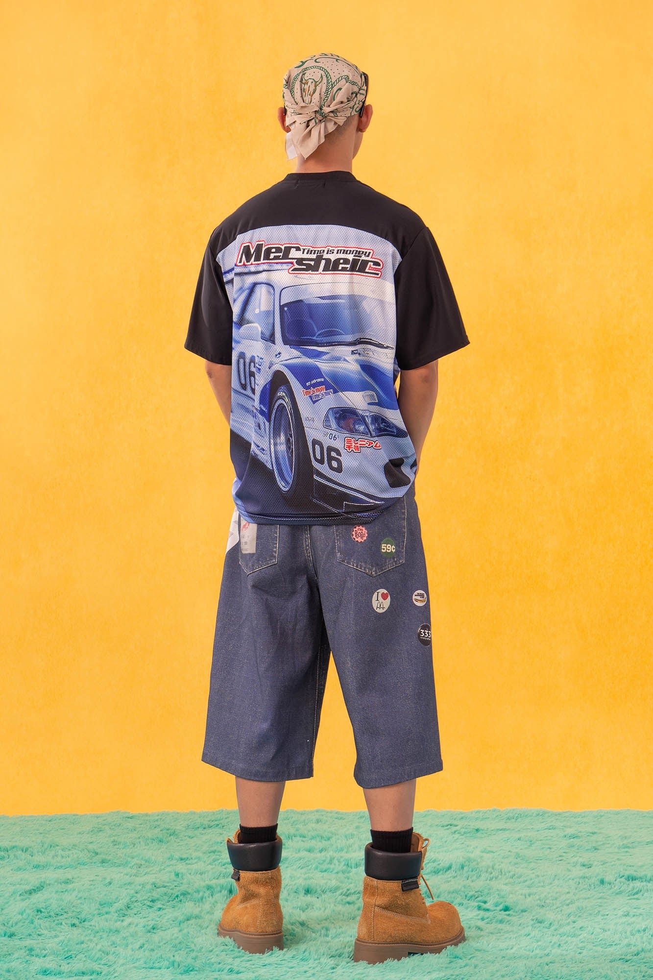 CLP Racing Graphic Mesh Raglan Jersey