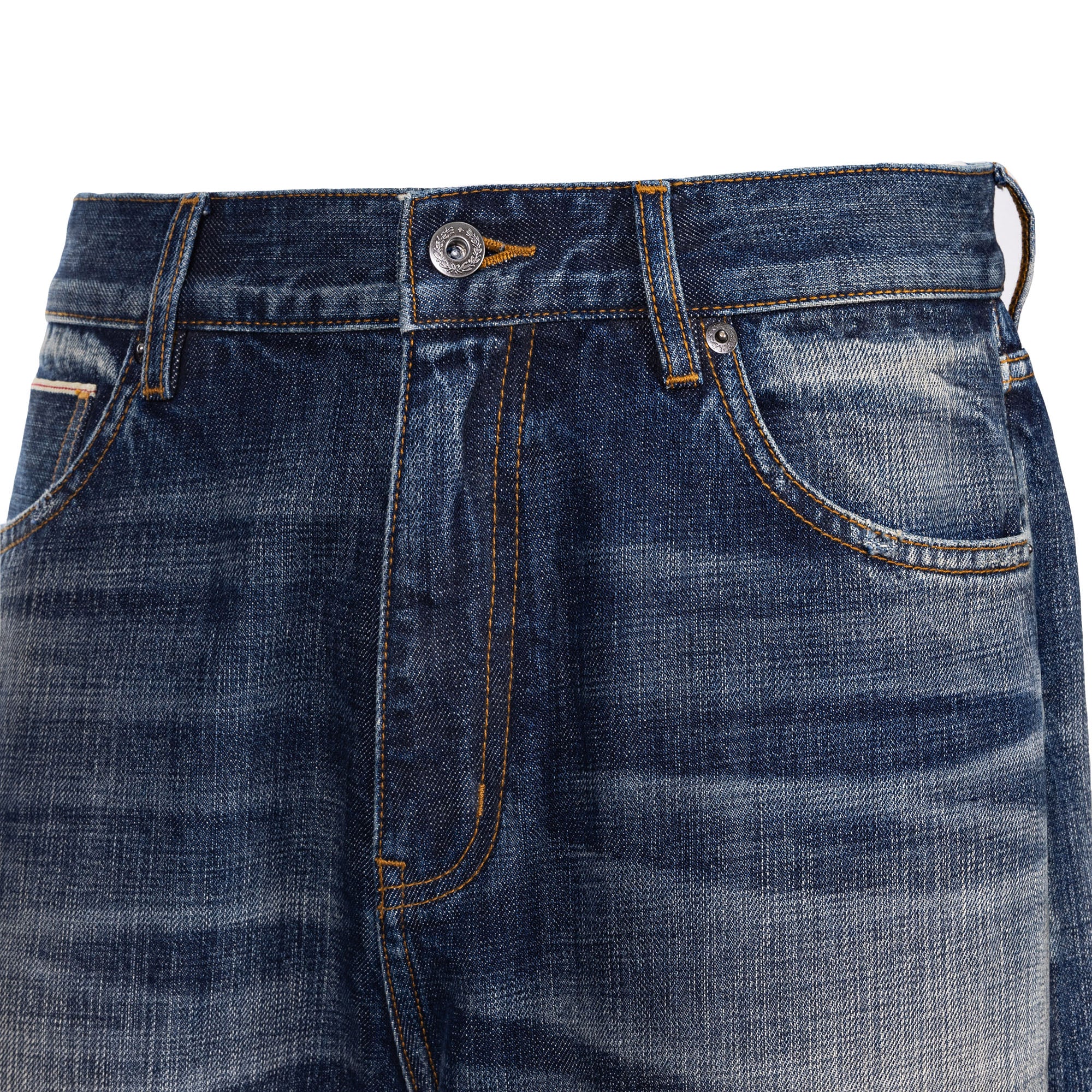 CATSSTAC Floral Embroidered Washed Straight-Leg Jeans, premium urban and streetwear designers apparel on PROJECTISR.com, CATSSTAC