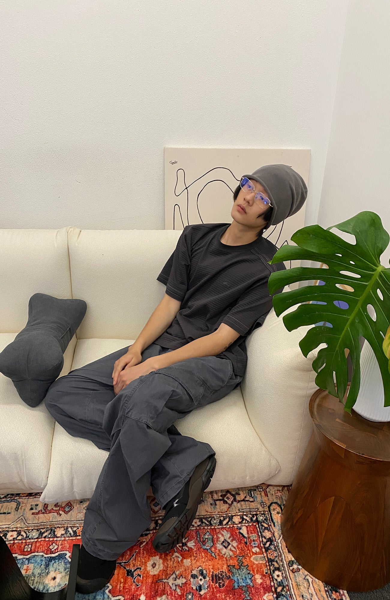 ROARINGWILD A ARCH Classic Utility Parachute Pants