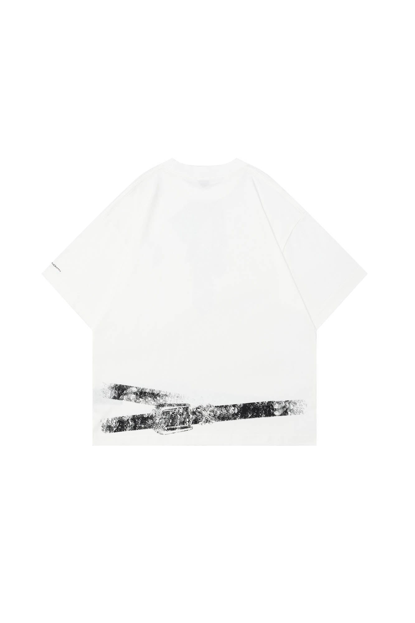 OVDY Tie-Belt Graphic T-Shirt, premium urban and streetwear designers apparel on PROJECTISR.com, OVDY