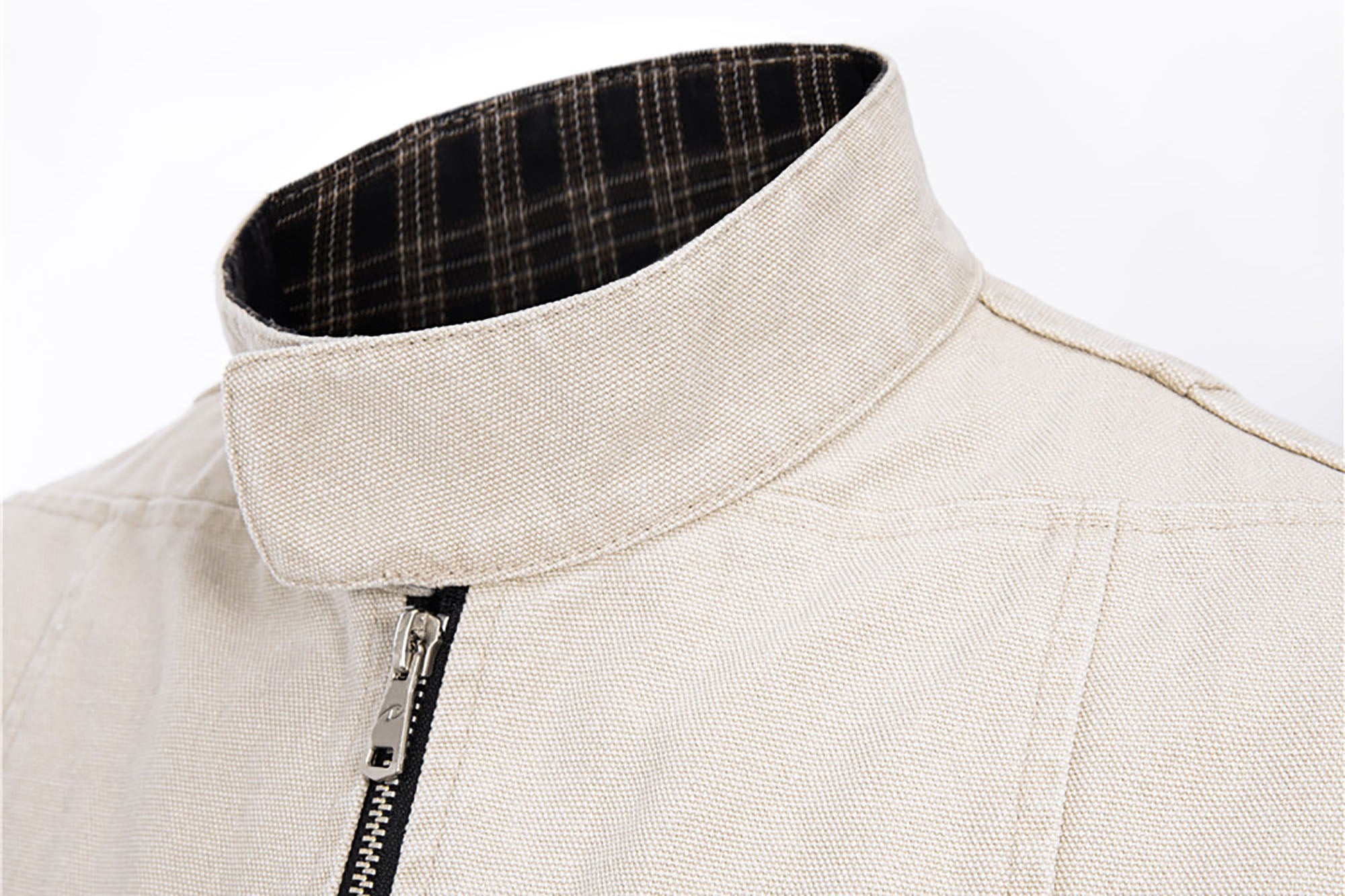 CATSSTAC Check-Lined Harrington Jacket, premium urban and streetwear designers apparel on PROJECTISR.com, CATSSTAC