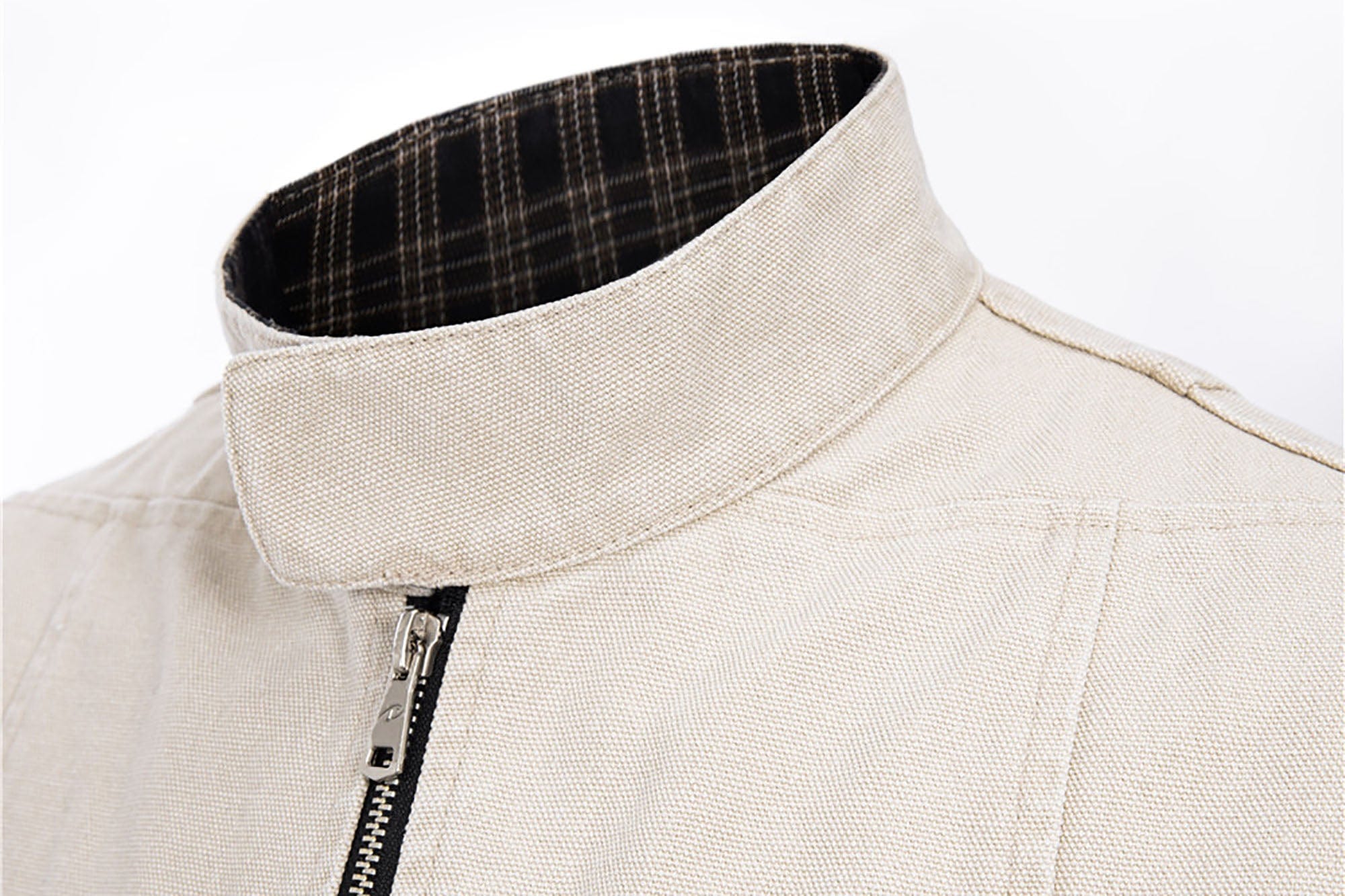 CATSSTAC Check-Lined Harrington Jacket, premium urban and streetwear designers apparel on PROJECTISR.com, CATSSTAC