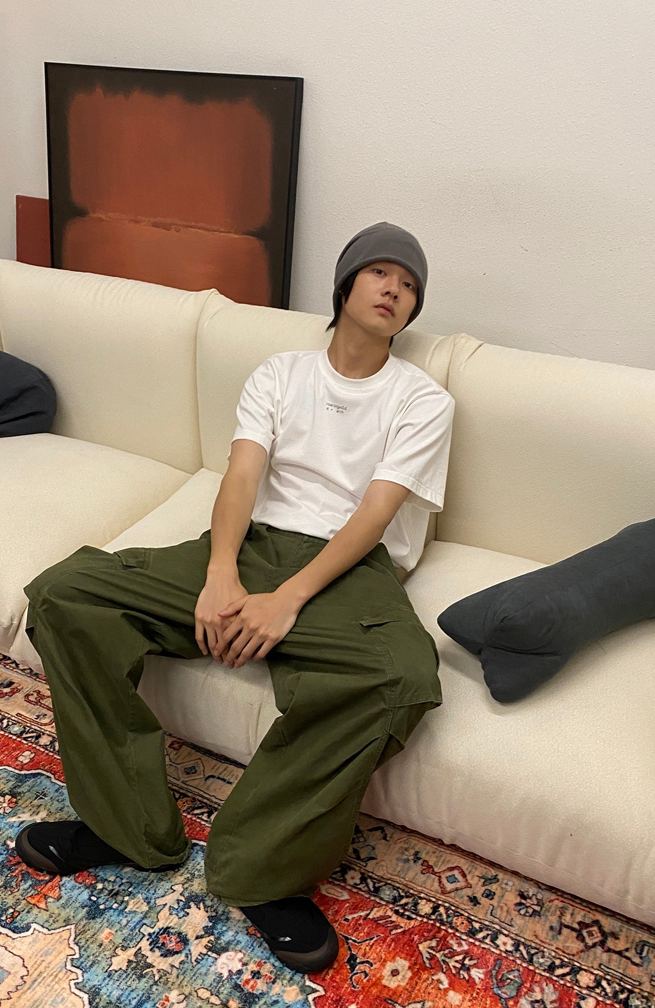 ROARINGWILD A ARCH Classic Utility Parachute Pants