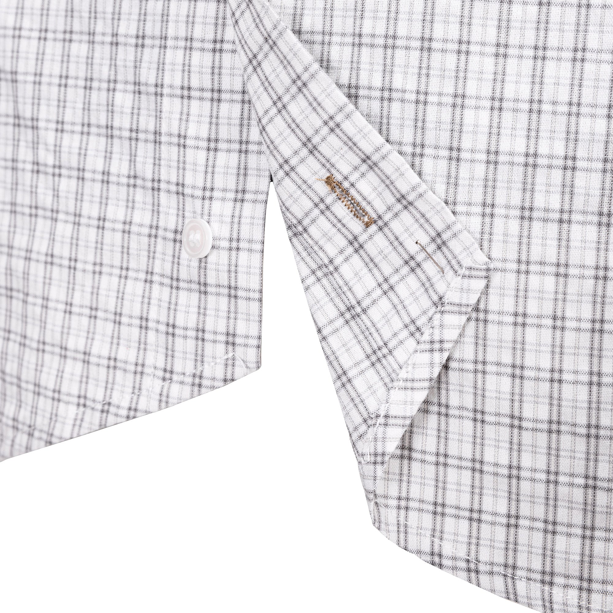 CATSSTAC Essential Gingham Embroidered Shirt, premium urban and streetwear designers apparel on PROJECTISR.com, CATSSTAC