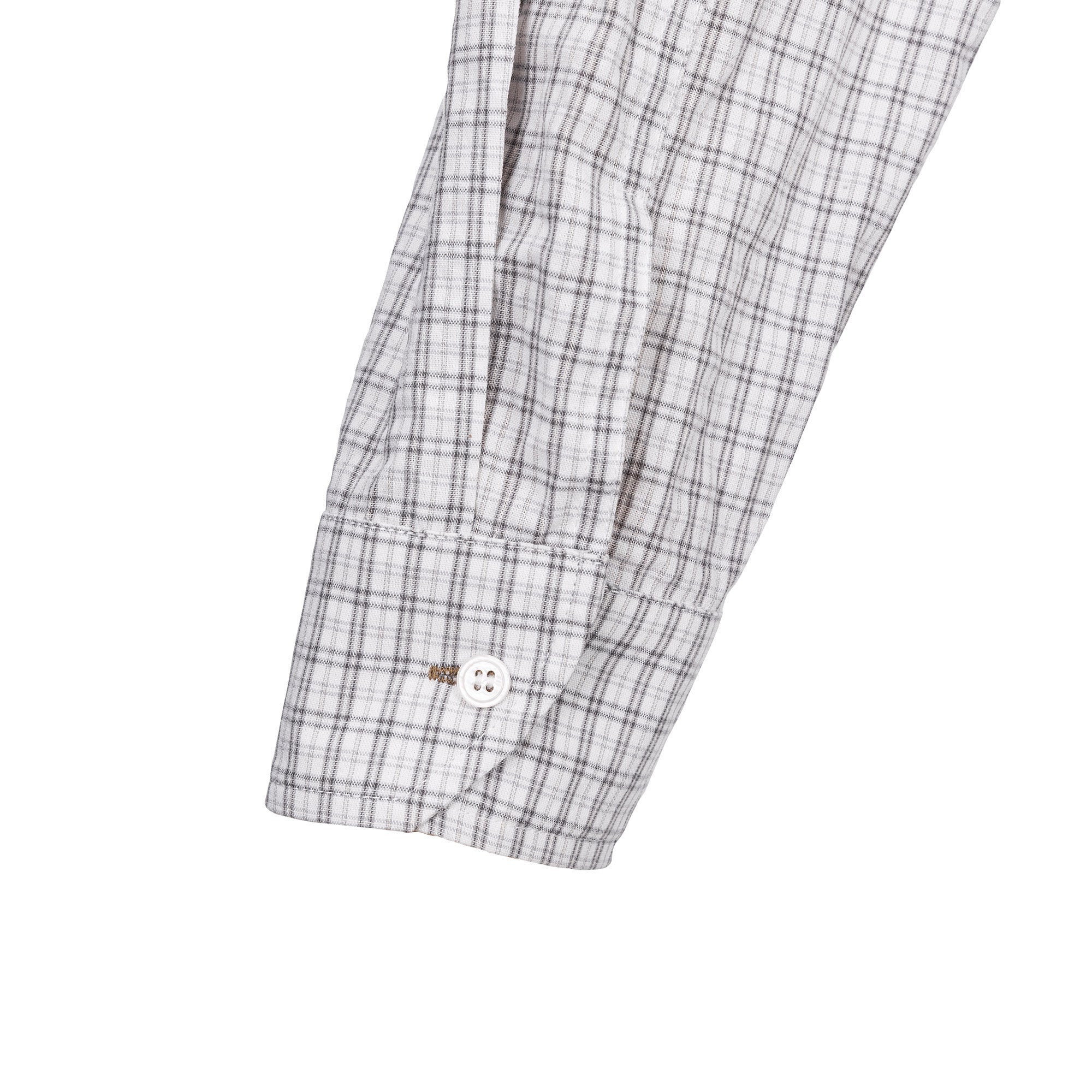 CATSSTAC Essential Gingham Embroidered Shirt, premium urban and streetwear designers apparel on PROJECTISR.com, CATSSTAC