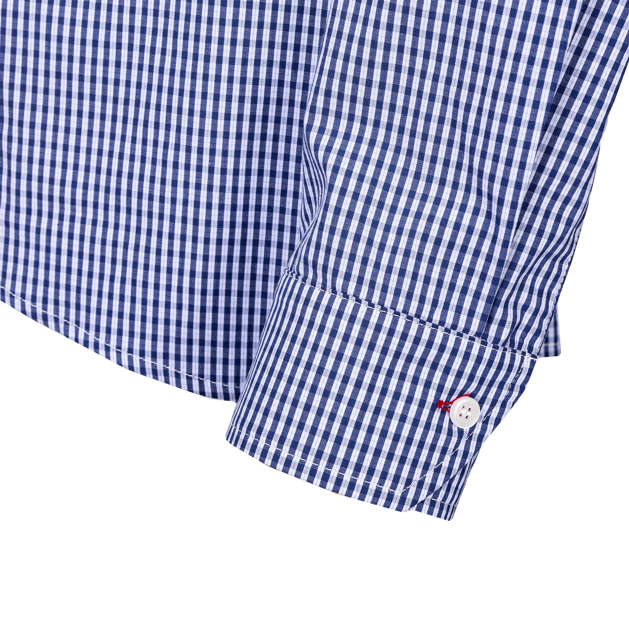 CATSSTAC Essential Gingham Embroidered Shirt, premium urban and streetwear designers apparel on PROJECTISR.com, CATSSTAC
