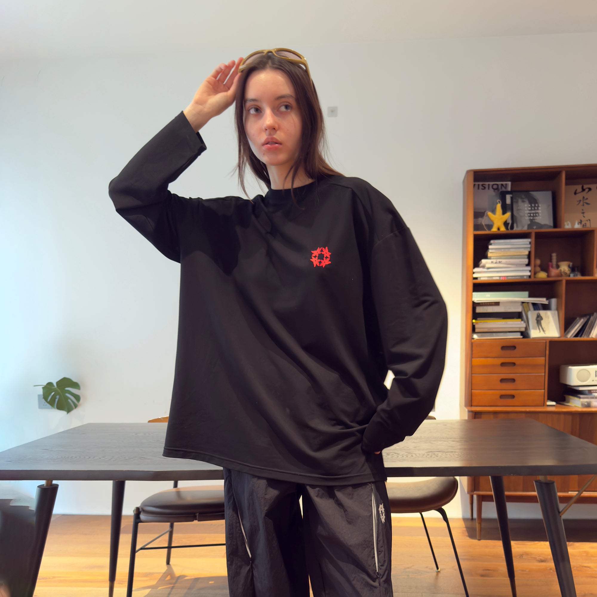 MIICHOUS Bullseye Graphic Quick-Dry Long-Sleeve Tee, premium urban and streetwear designers apparel on PROJECTISR.com, MIICHOUS