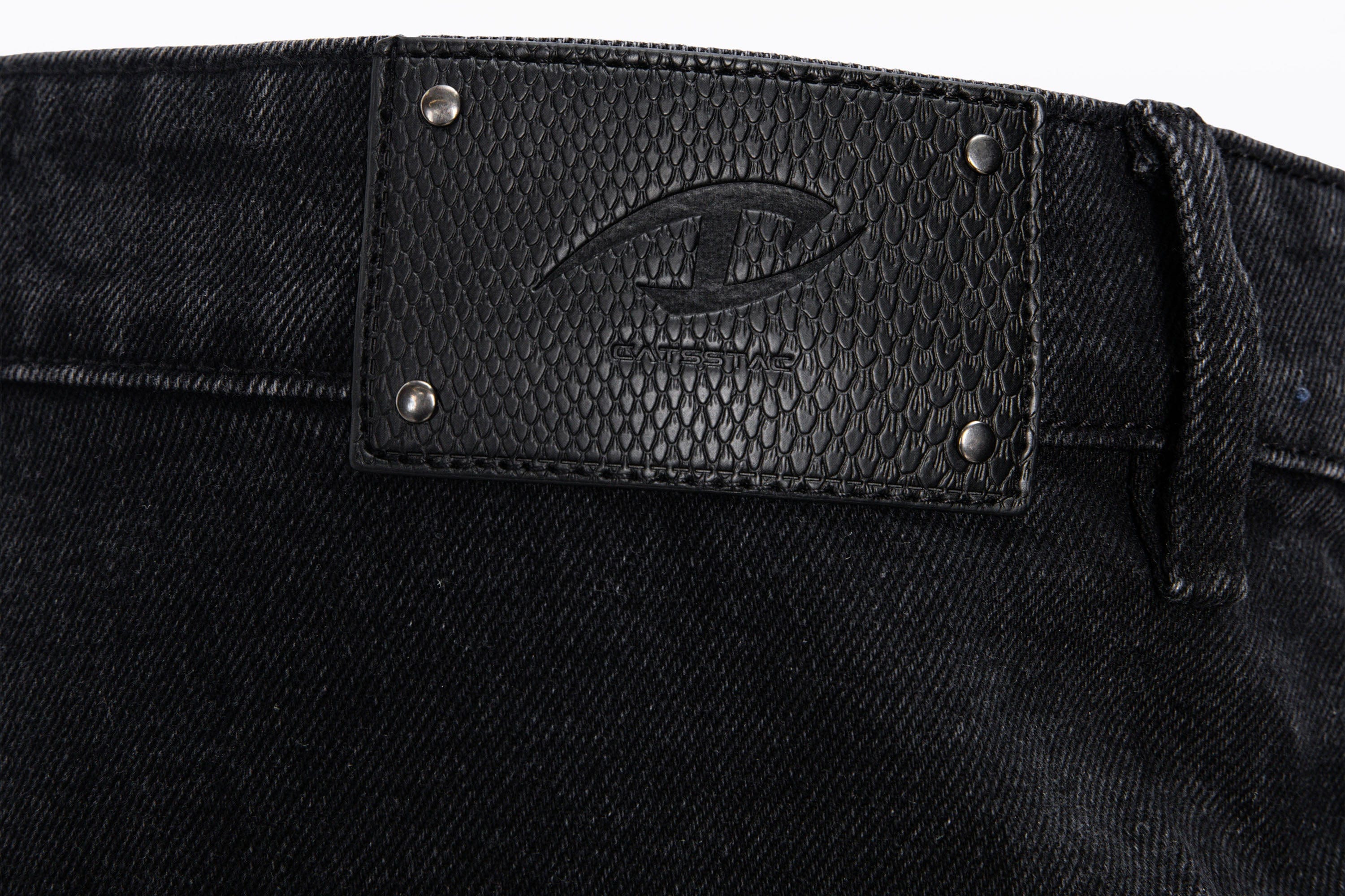 CATSSTAC Curved Panel Straight-Leg Jeans, premium urban and streetwear designers apparel on PROJECTISR.com, CATSSTAC