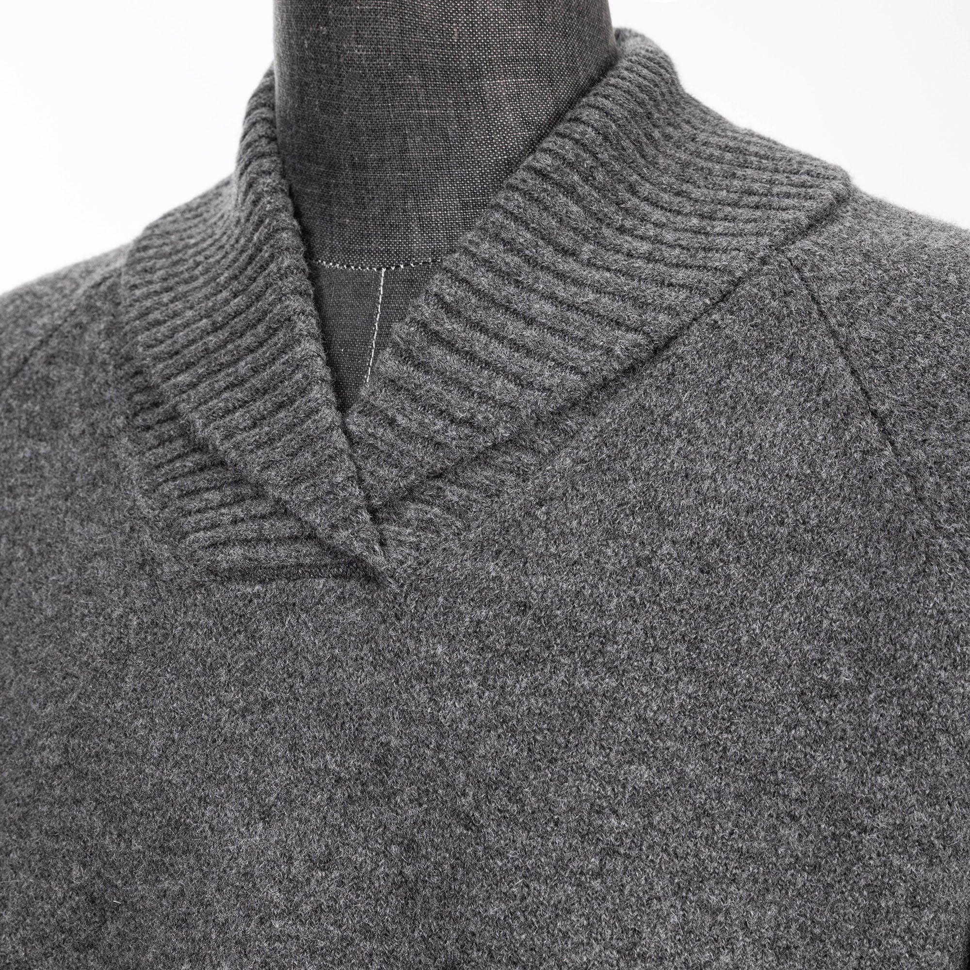 CATSSTAC Nordic Pattern Hem Shawl Collar Sweater, premium urban and streetwear designers apparel on PROJECTISR.com, CATSSTAC