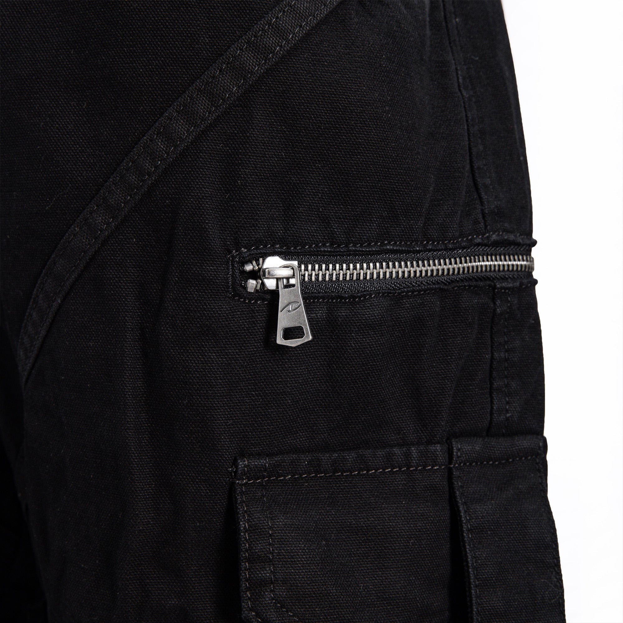 CATSSTAC Strap-Wrapped Spliced Cargo Pants, premium urban and streetwear designers apparel on PROJECTISR.com, CATSSTAC