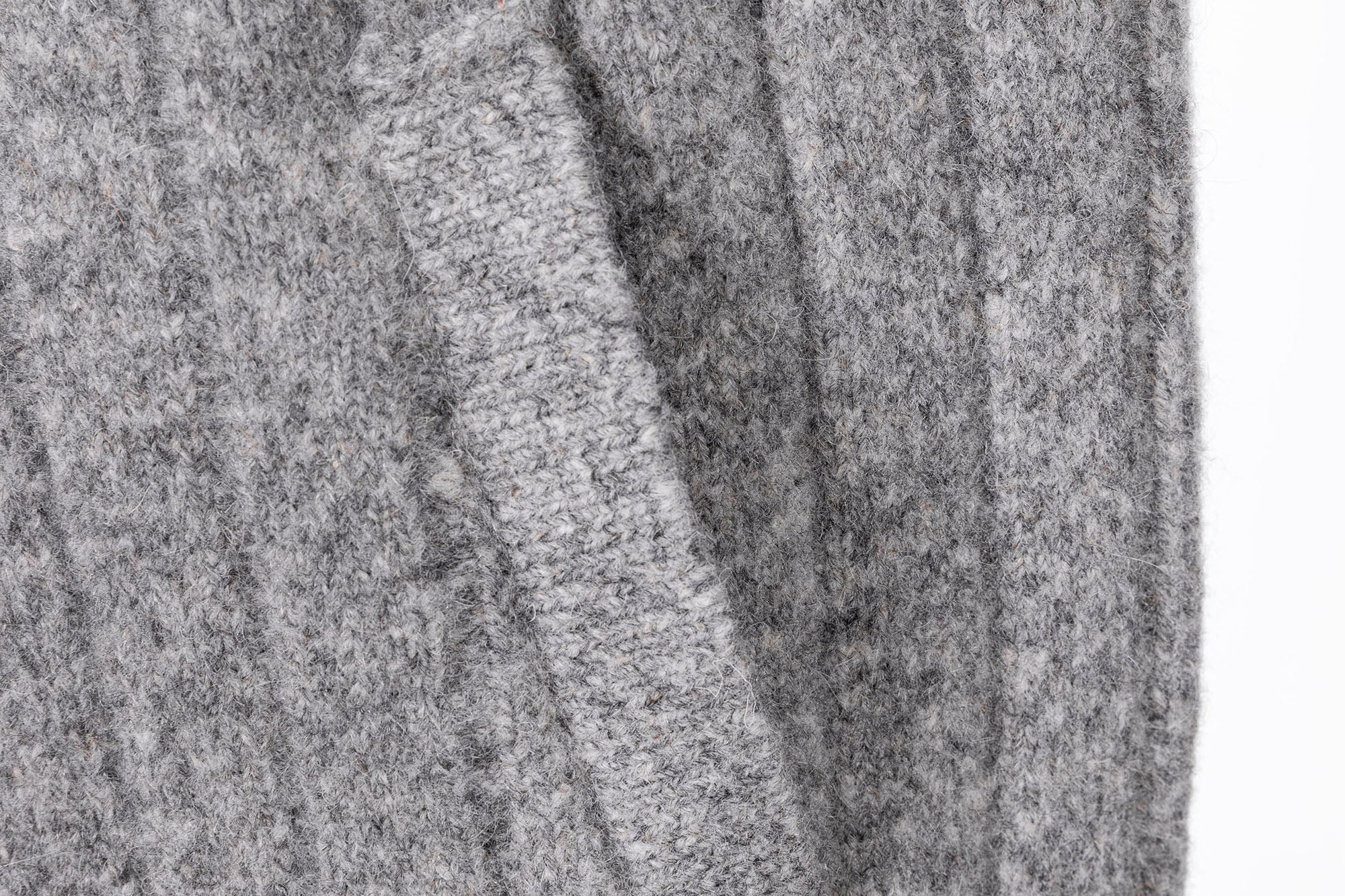 CATSSTAC Essential Wool-Blend Cable Knit Jacket