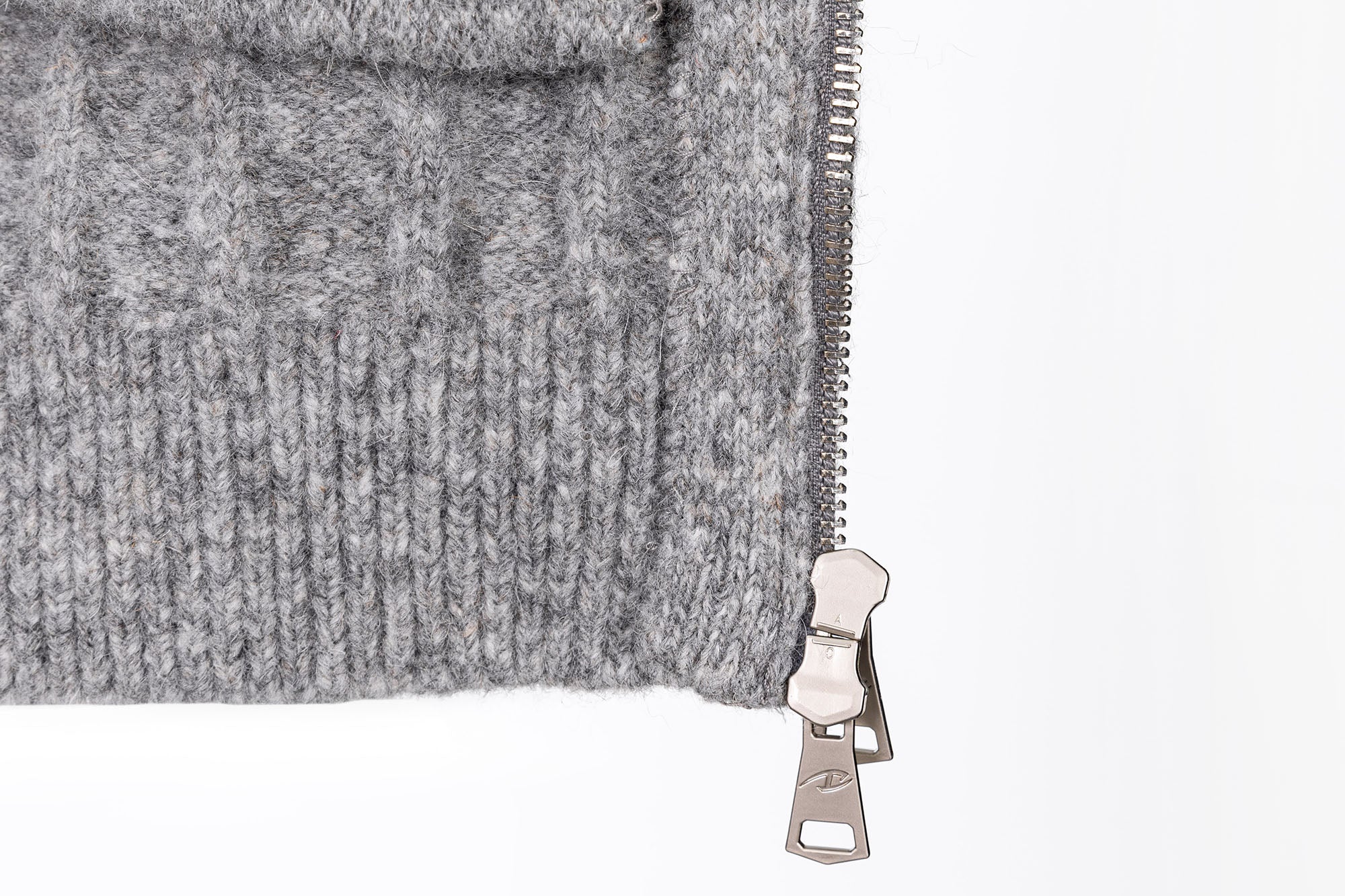 CATSSTAC Essential Wool-Blend Cable Knit Jacket