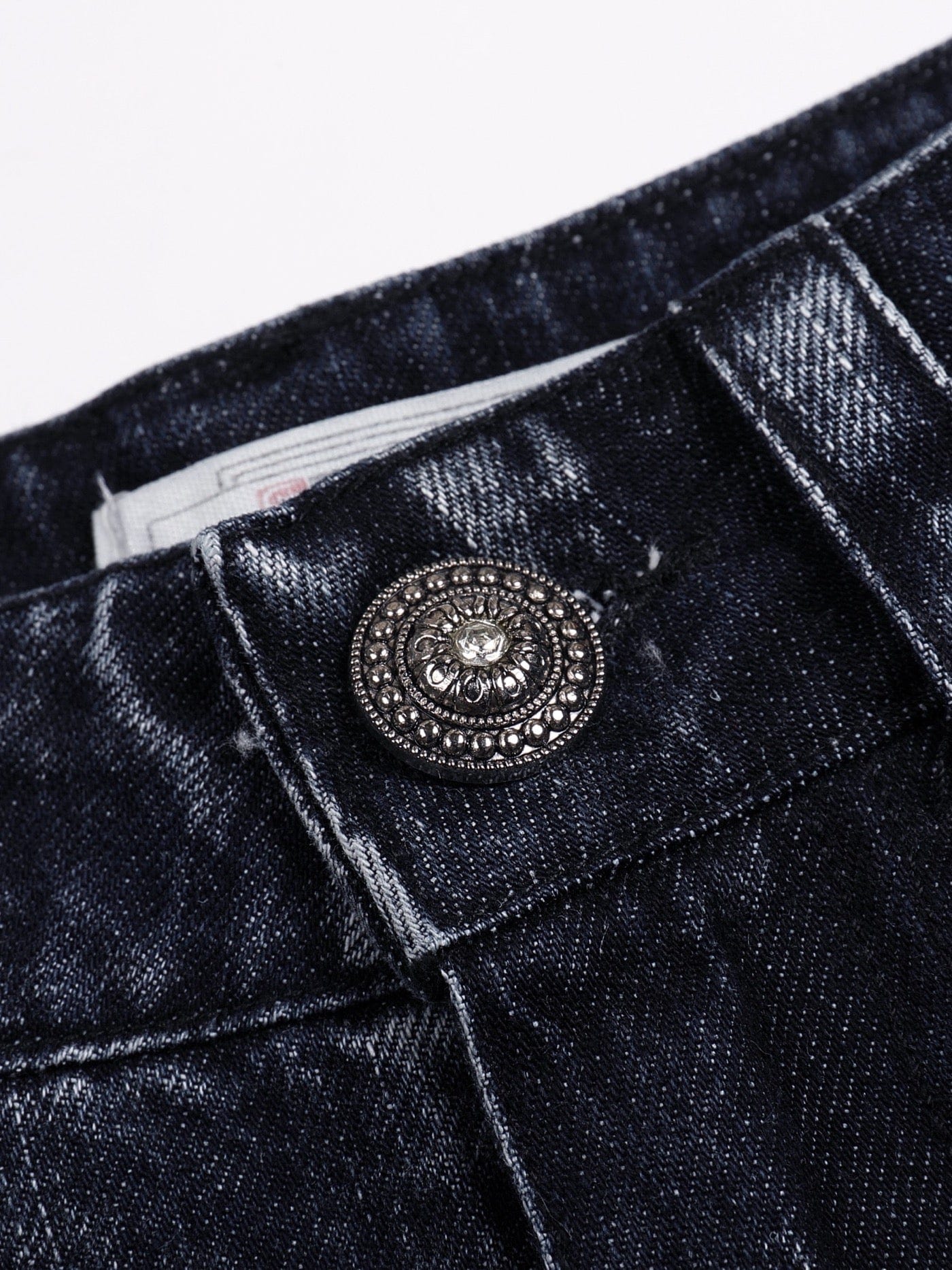 DND4DES Lighting Crease Washed Wide-Leg Jeans, premium urban and streetwear designers apparel on PROJECTISR.com, DND4DES