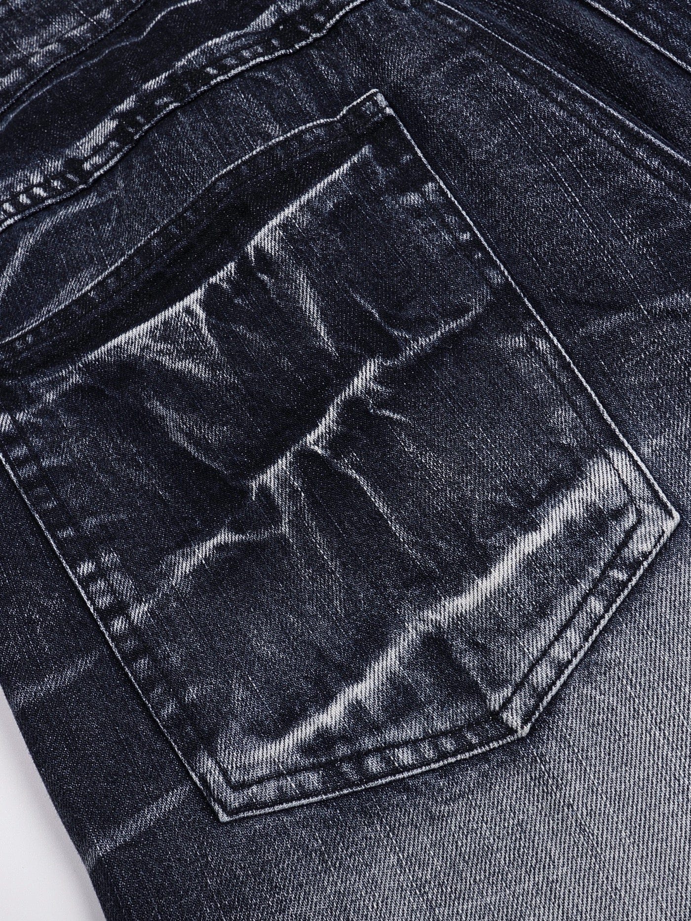 DND4DES Lighting Crease Washed Wide-Leg Jeans, premium urban and streetwear designers apparel on PROJECTISR.com, DND4DES