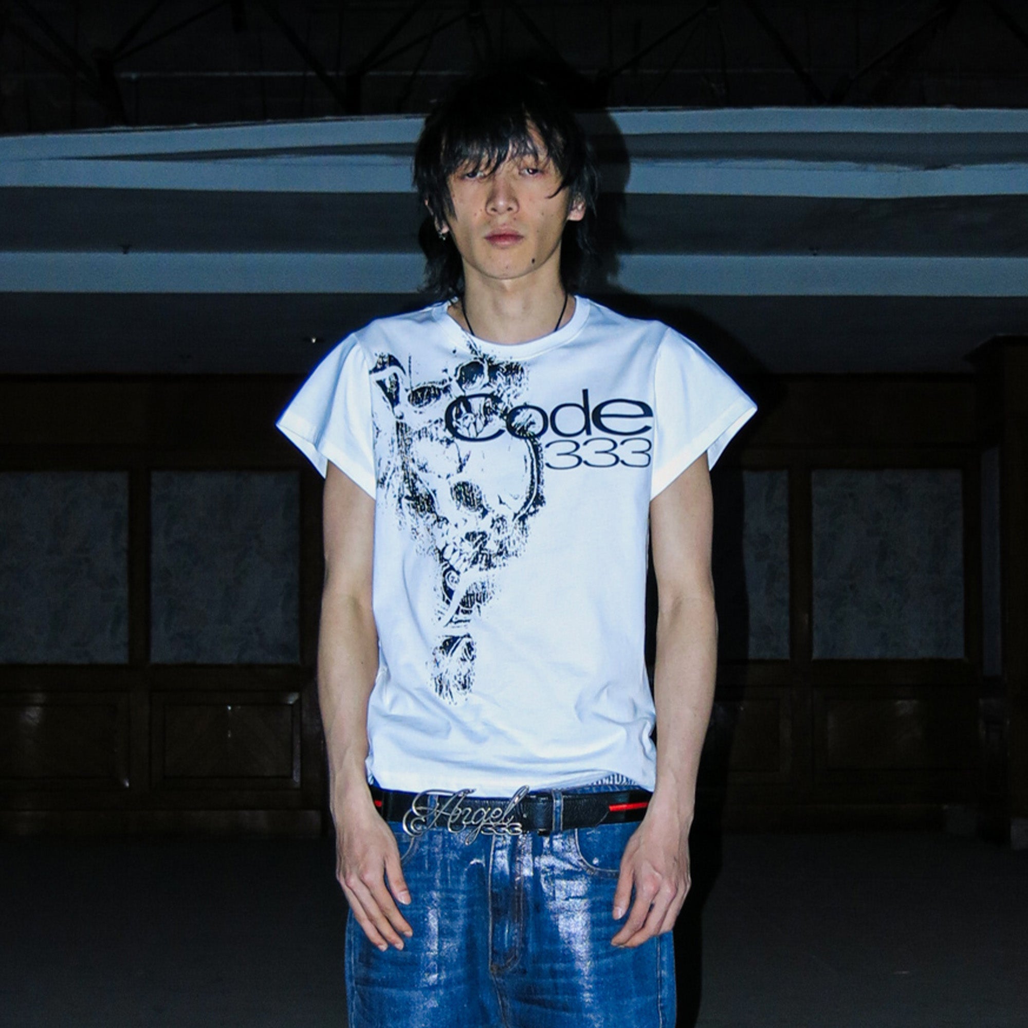 PCCVISION Skull Graphic Logo Tee, premium urban and streetwear designers apparel on PROJECTISR.com, PCCVISION