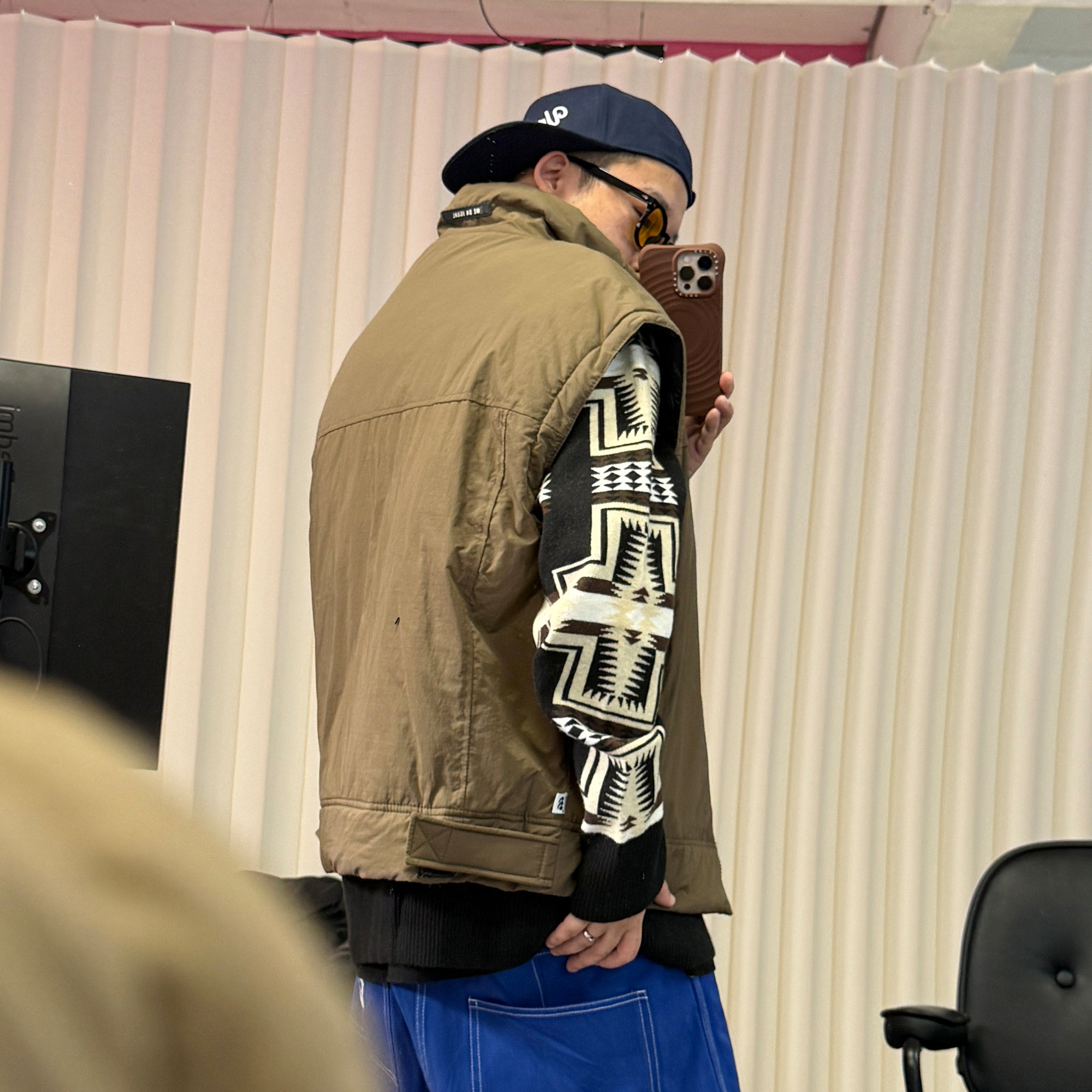 ME DA IGUAL Asym Placket Waterproof Vest