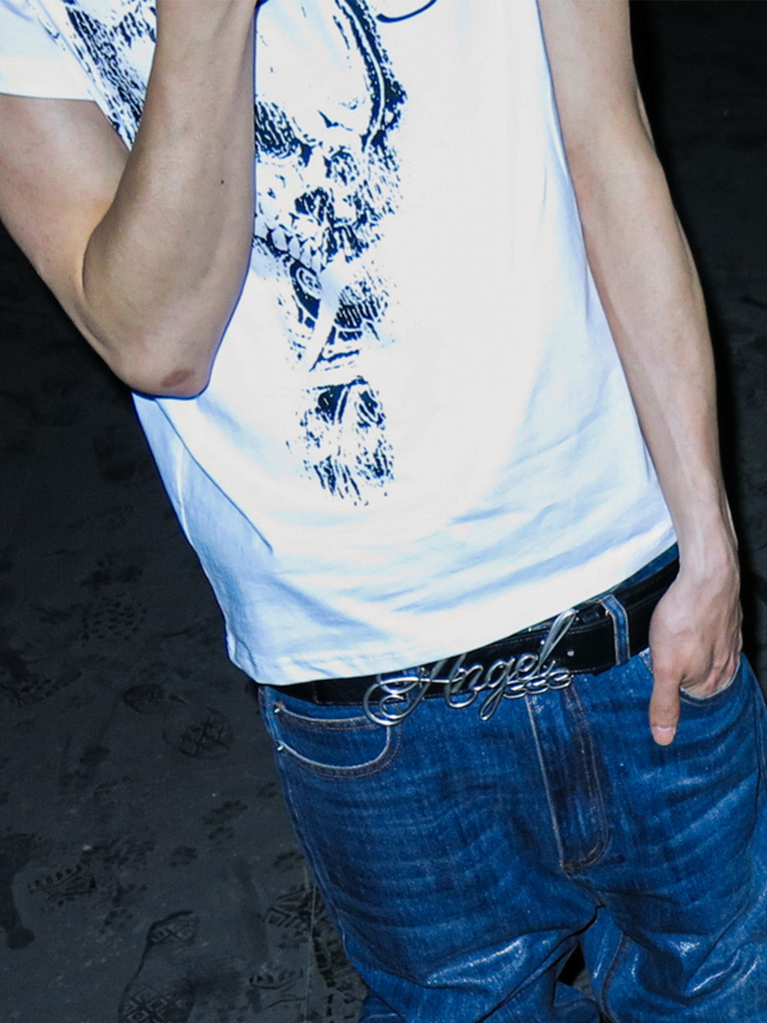 PCCVISION Skull Graphic Logo Tee, premium urban and streetwear designers apparel on PROJECTISR.com, PCCVISION