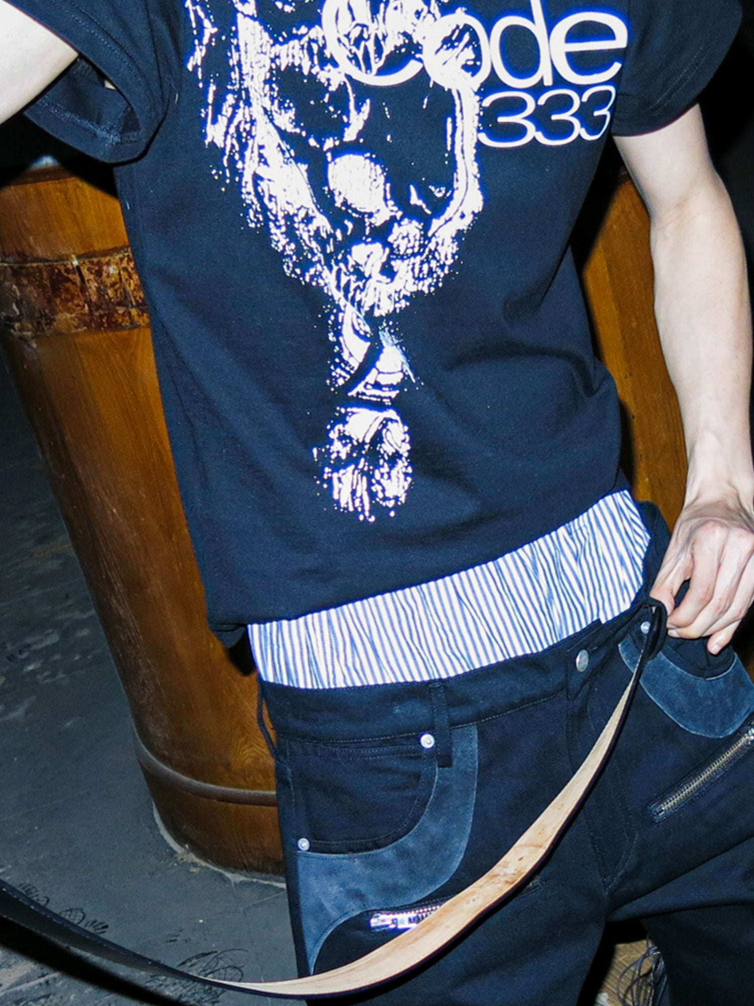 PCCVISION Skull Graphic Logo Tee, premium urban and streetwear designers apparel on PROJECTISR.com, PCCVISION