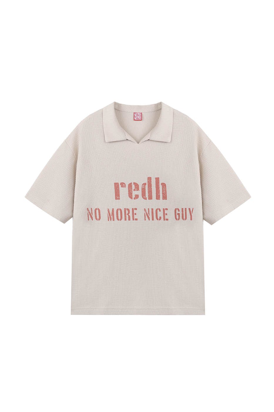 REDH No More Nice Guy Polo Tee, premium urban and streetwear designers apparel on PROJECTISR.com, REDH
