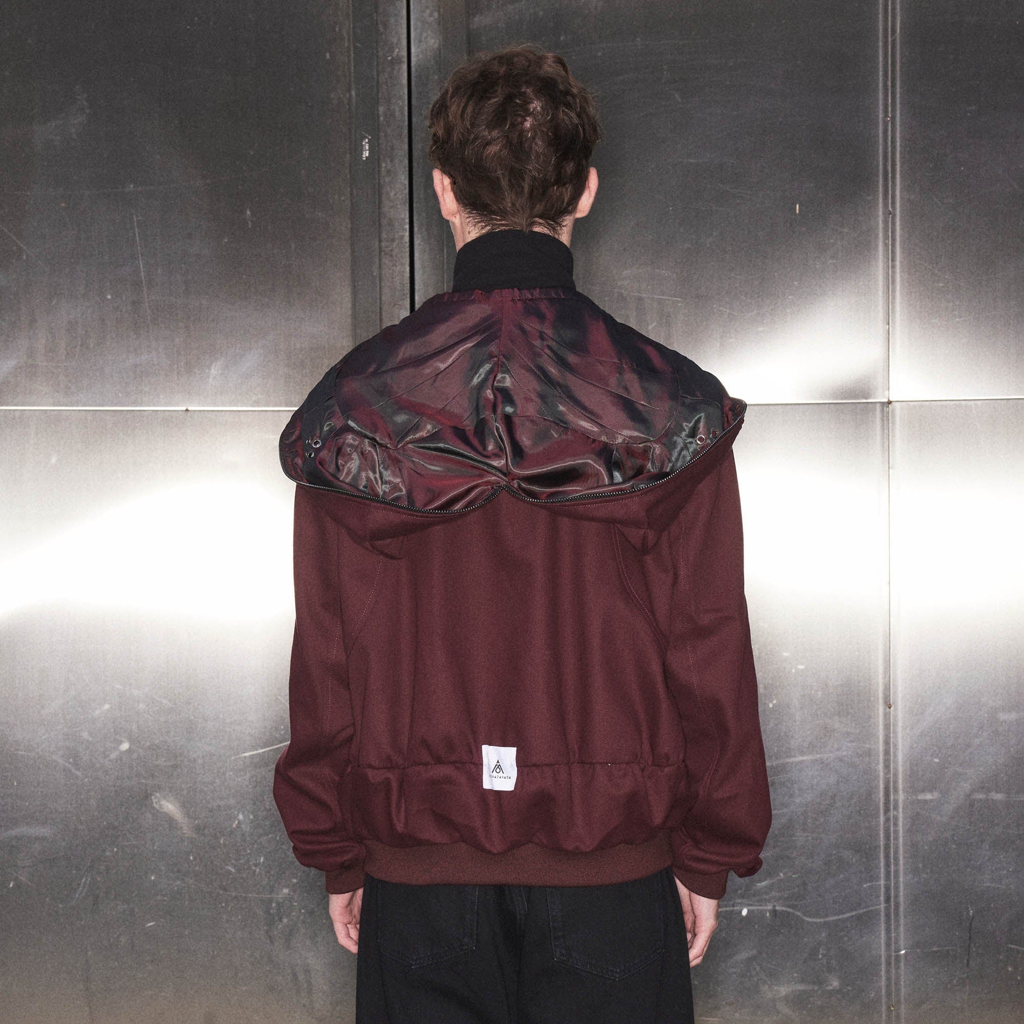 KADAKADA Cat Ears Perforated Hooded Jacket, premium urban and streetwear designers apparel on PROJECTISR.com, KADAKADA