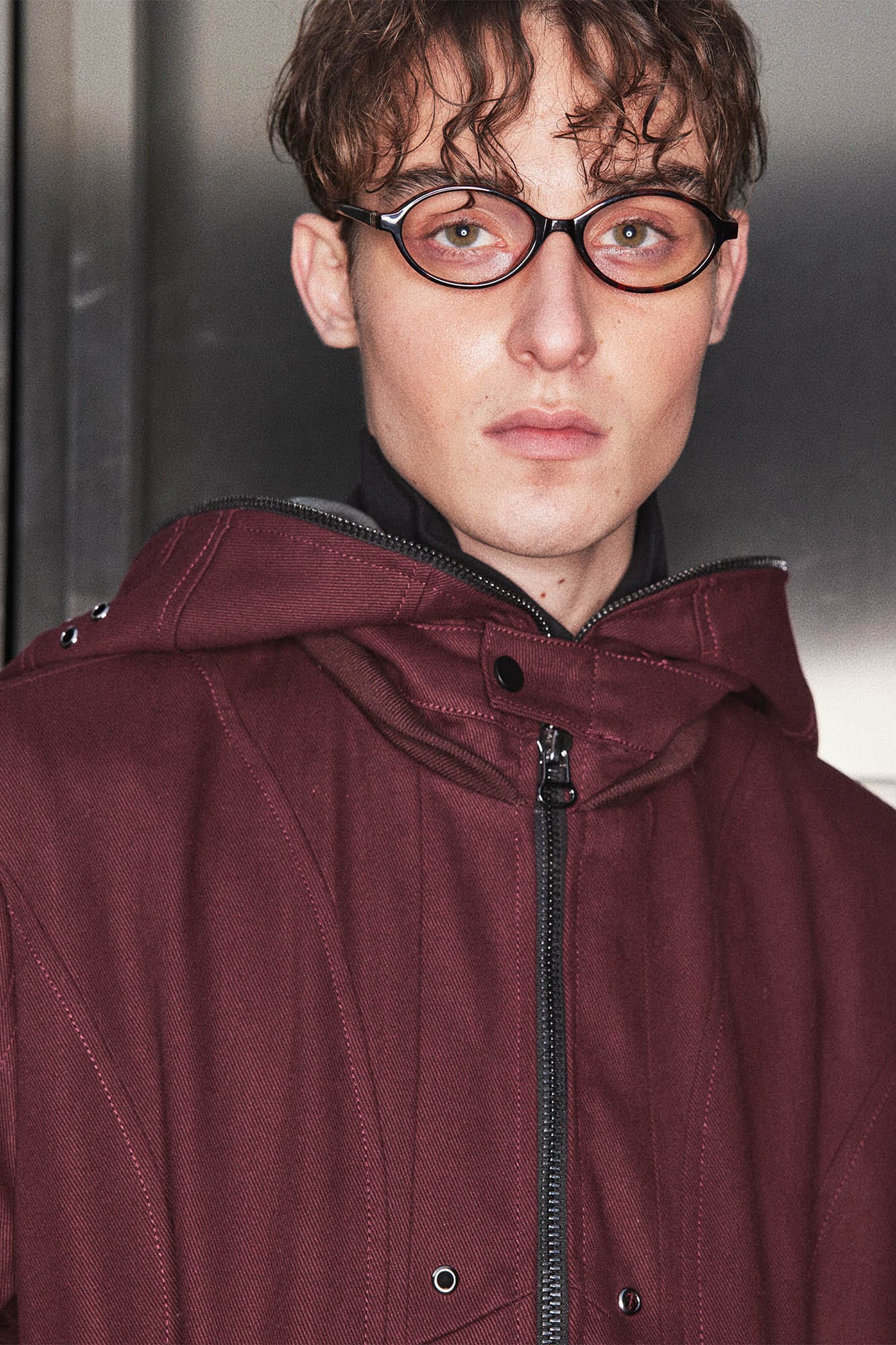 KADAKADA Cat Ears Perforated Hooded Jacket, premium urban and streetwear designers apparel on PROJECTISR.com, KADAKADA