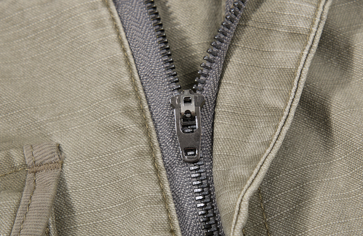 BOTANICA Washed Multi-Pocket Straight-Leg Cargo Jeans