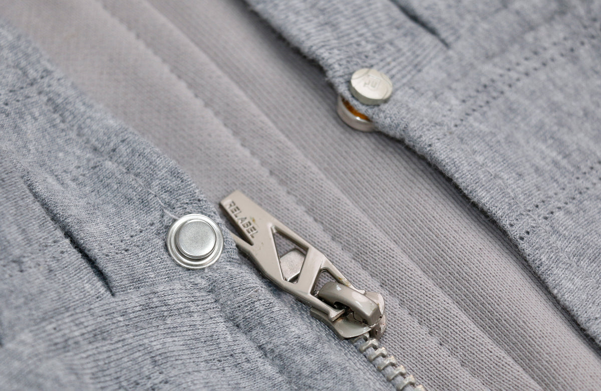 RELABEL Deconstructed Pleated Wide-Leg Sweatpants