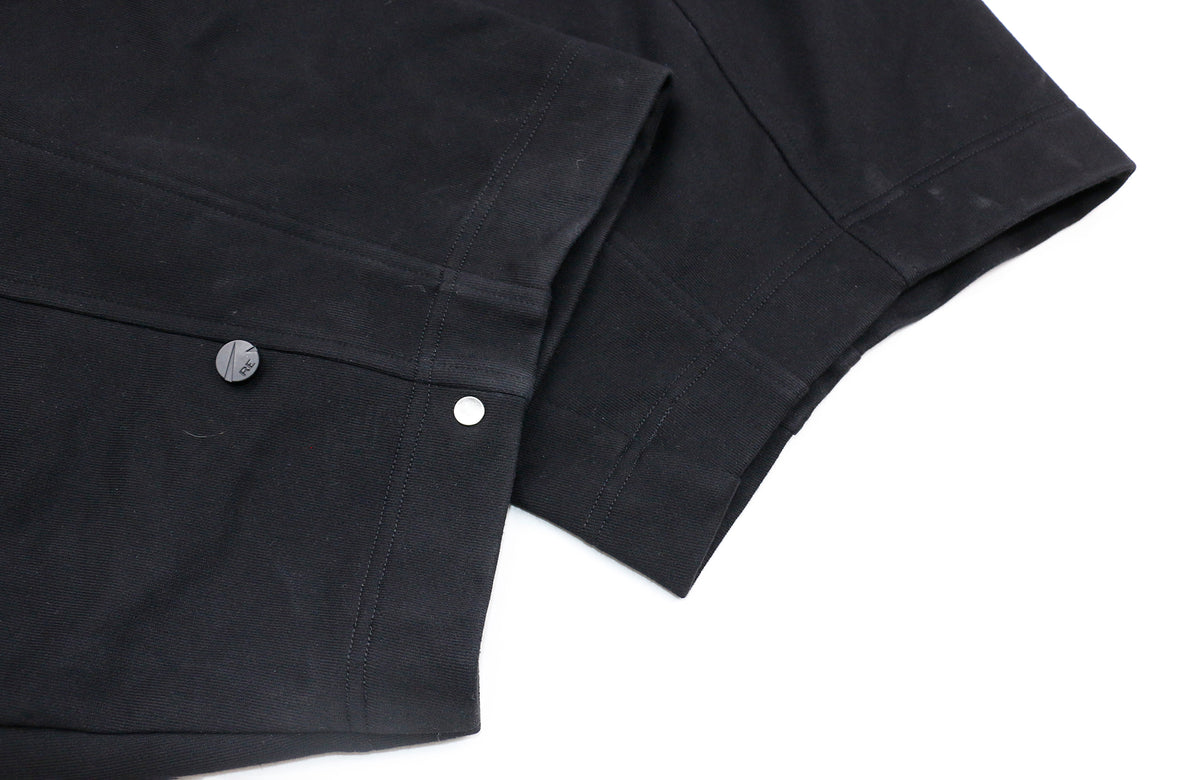 RELABEL Deconstructed Pleated Wide-Leg Sweatpants